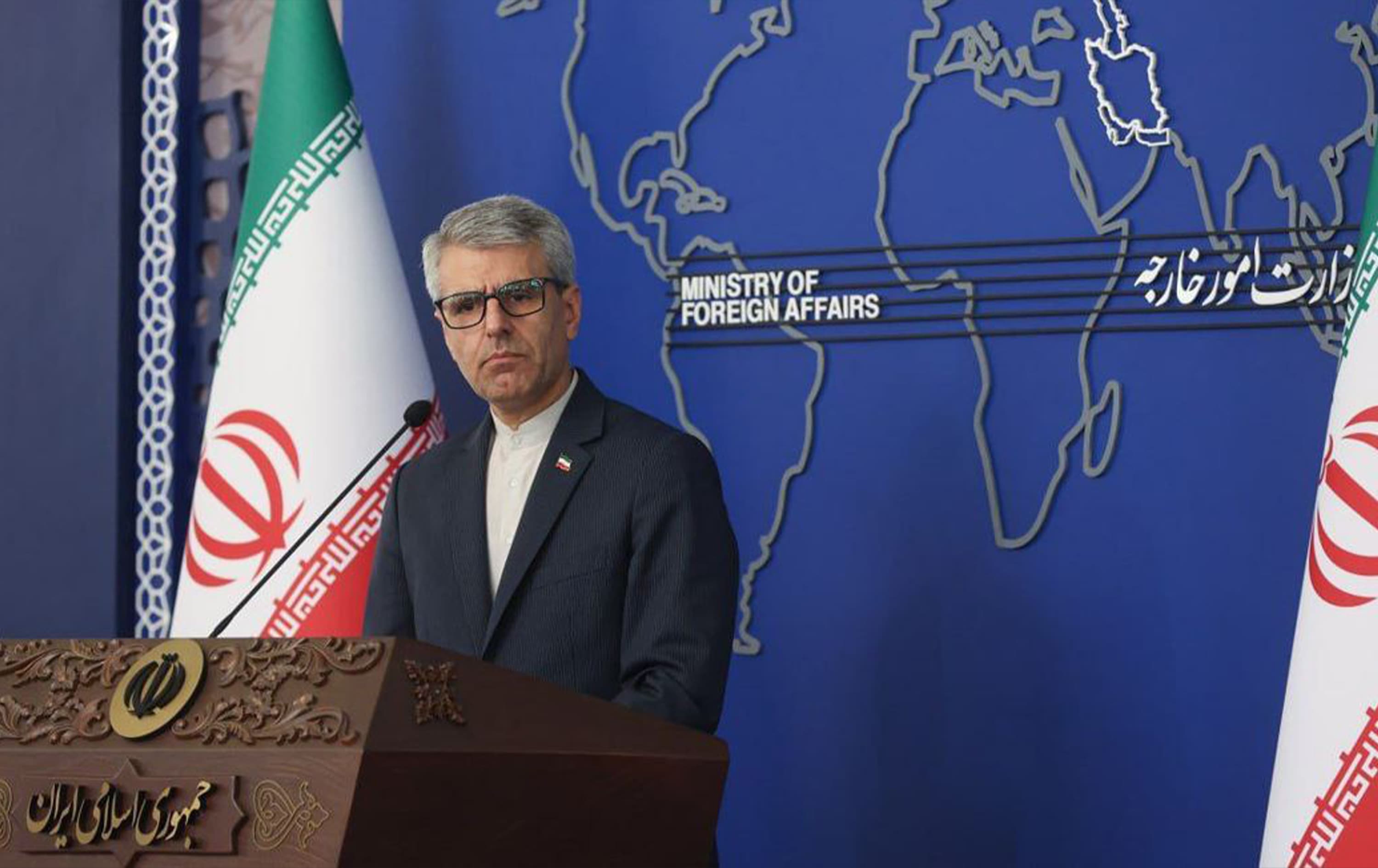 المتحدث باسم وزارة الخارجية الإيرانية إسماعيل بقائي-Embassy of Iran in Afghanistan