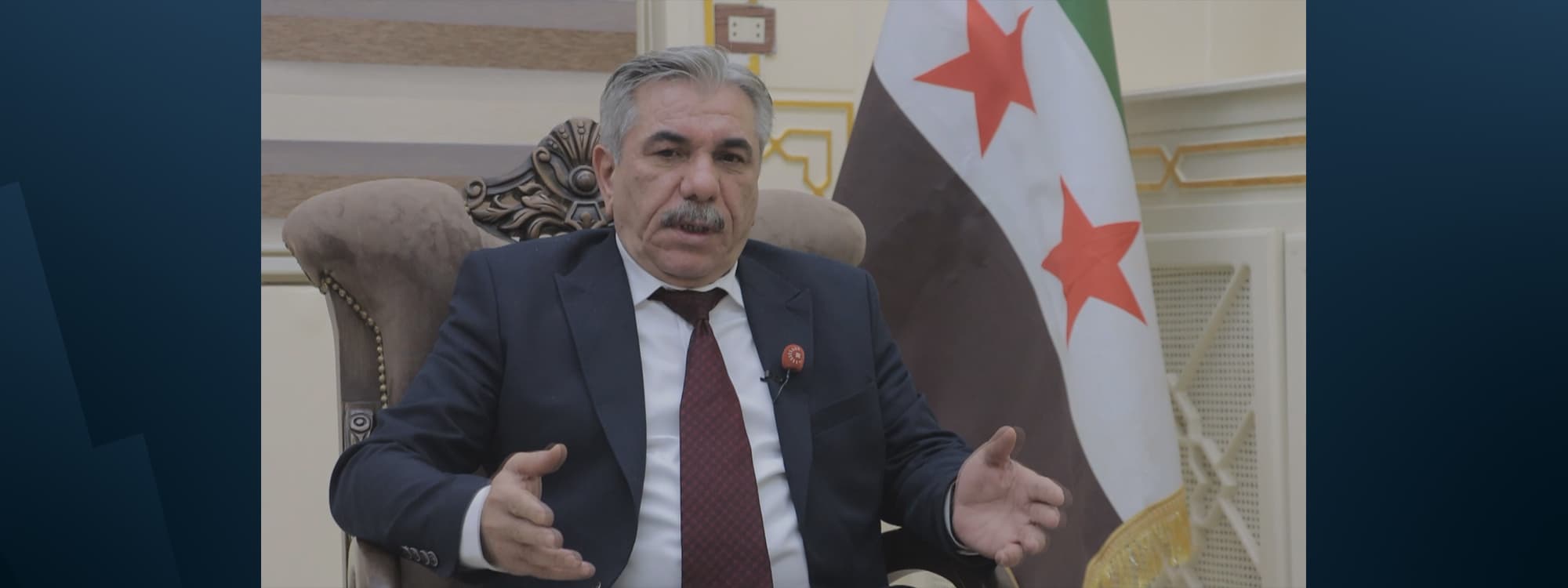 Hasaka Governor Nour al-Din Issa Ahmed, on April 14, 2026. Photo:  Screengrab/Rudaw