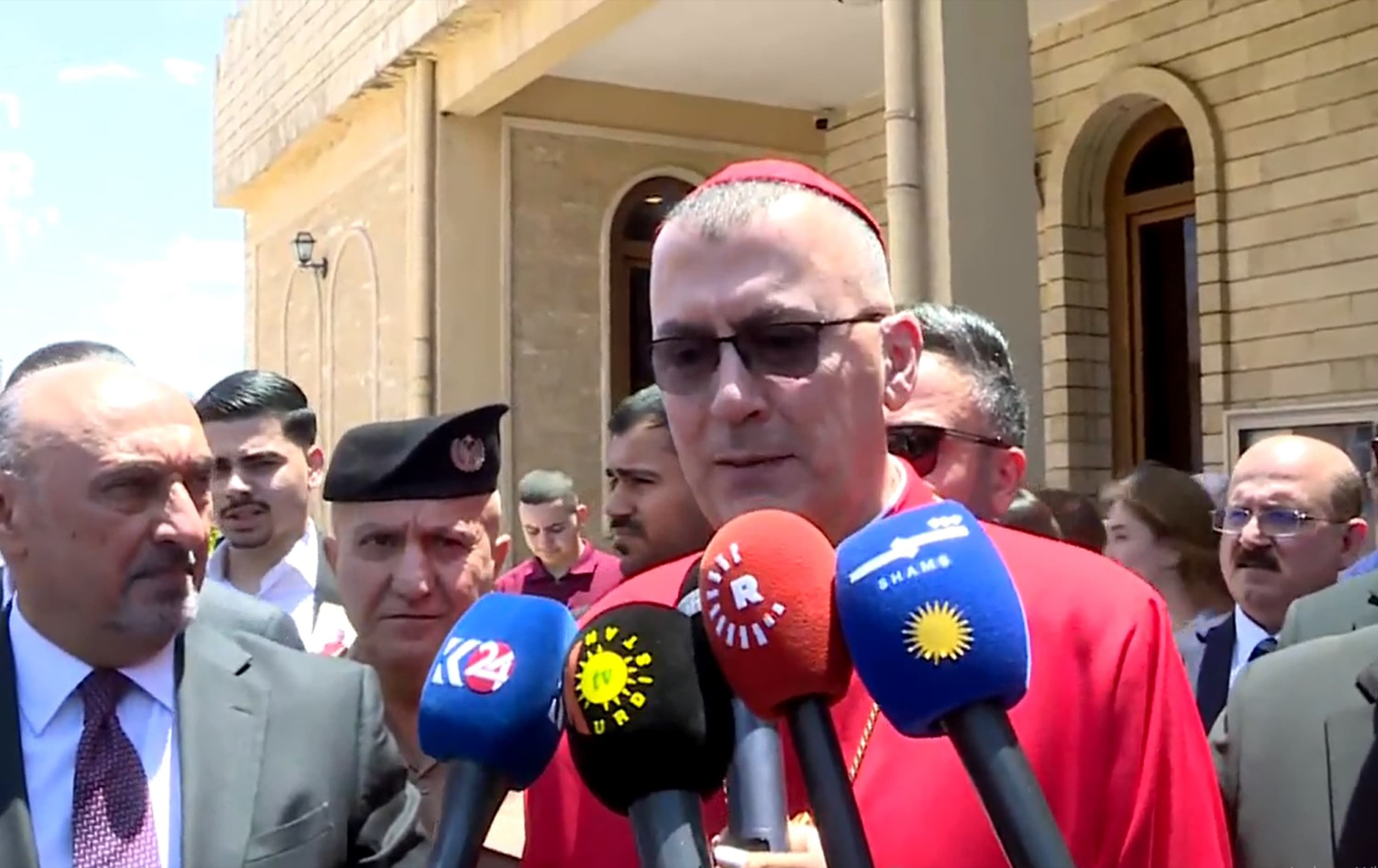 بطريرك الكلدان من عنكاوة: إقليم كوردستان احتضن المسيحيين النازحين وواصل دعمهم