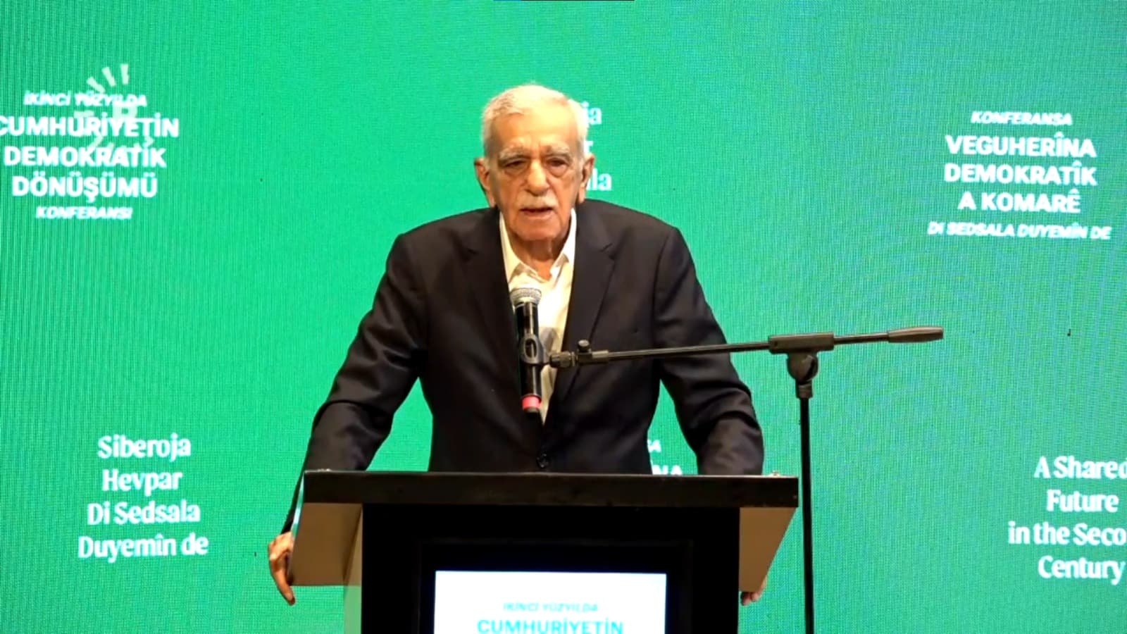Kendi hayatını örnek veren Ahmet Türk: Kürt sorunu benim