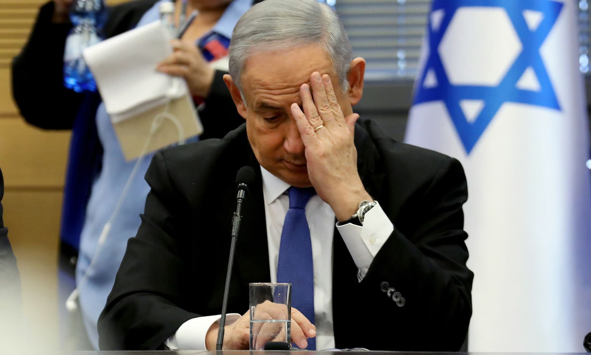 بنیامین نەتەنیاهوو، سەرۆکوەزیرانی ئیسرائیل. وێنە: Gali Tibbon/AFP