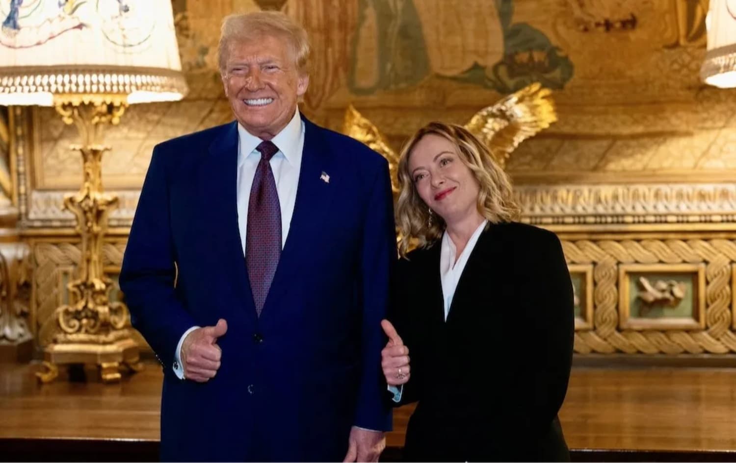 İtalyan basını: Meloni ve Trump arasında bir "açıklığa kavuşturma" görüşmesi yapıldı