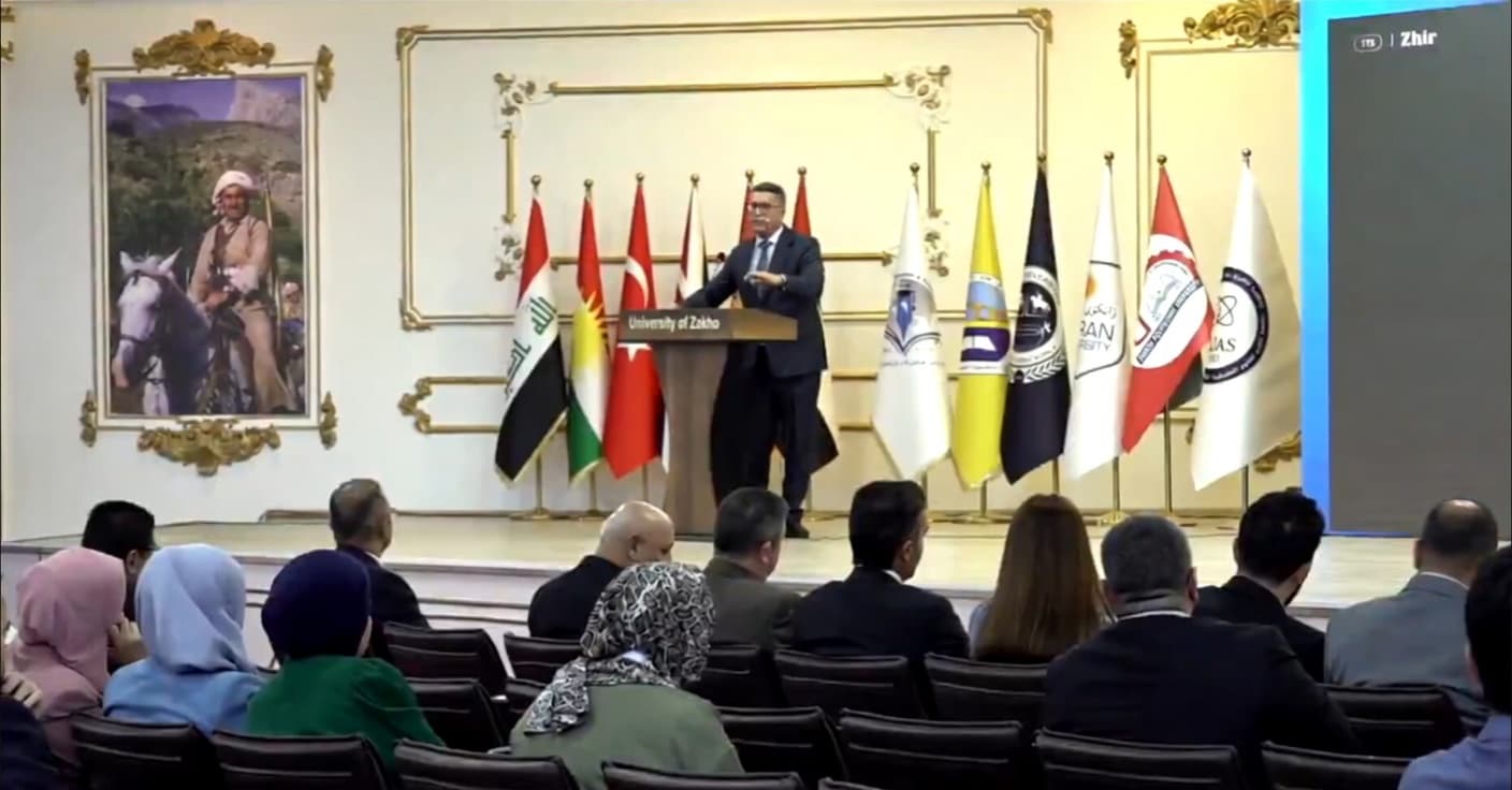 Konferansa Navneteweyî ya Hişê Çêkirî / Wêne: Rûdaw Grafîk