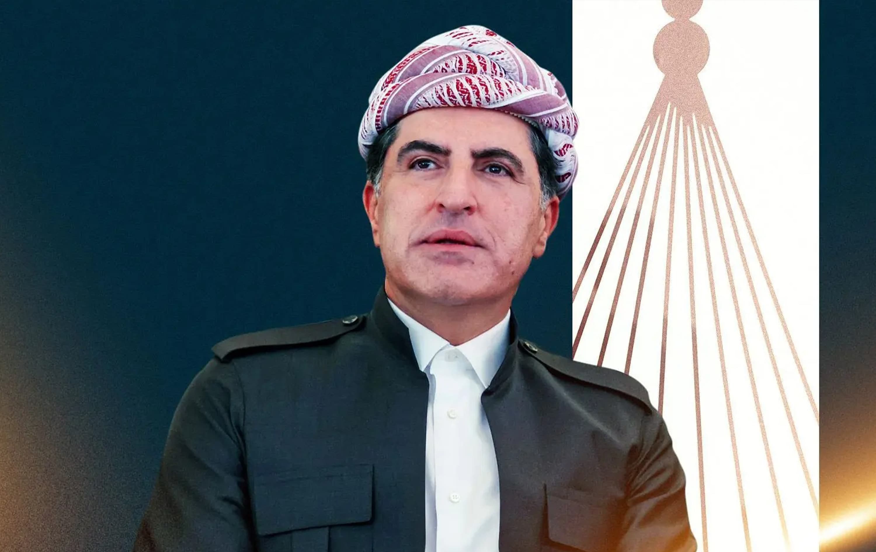 رئيس إقليم كوردستان نيجيرفان بارزاني
