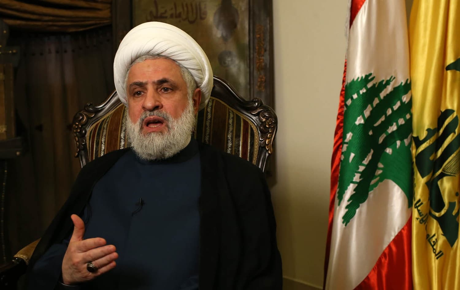 نەعیم قاسم، سکرتێری گشتیی حیزبوڵڵای لوبنان