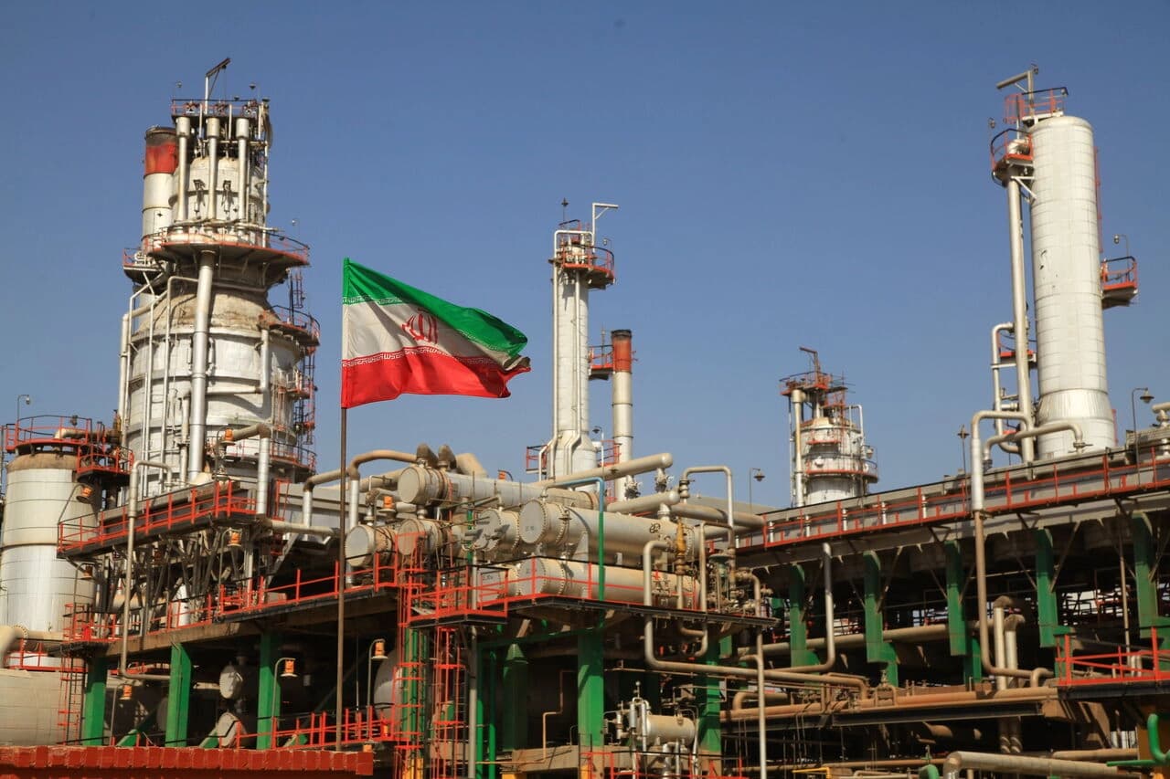 The Abadan oil refinery, the largest in Iran. Photo: IRNA