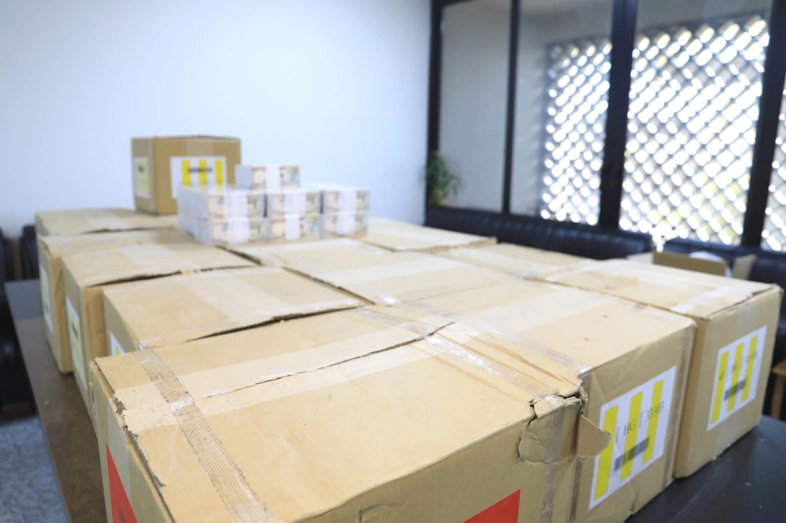Part of the seized assets from anti-corruption probe in oil ministry. Photo: Iraqi judiciary