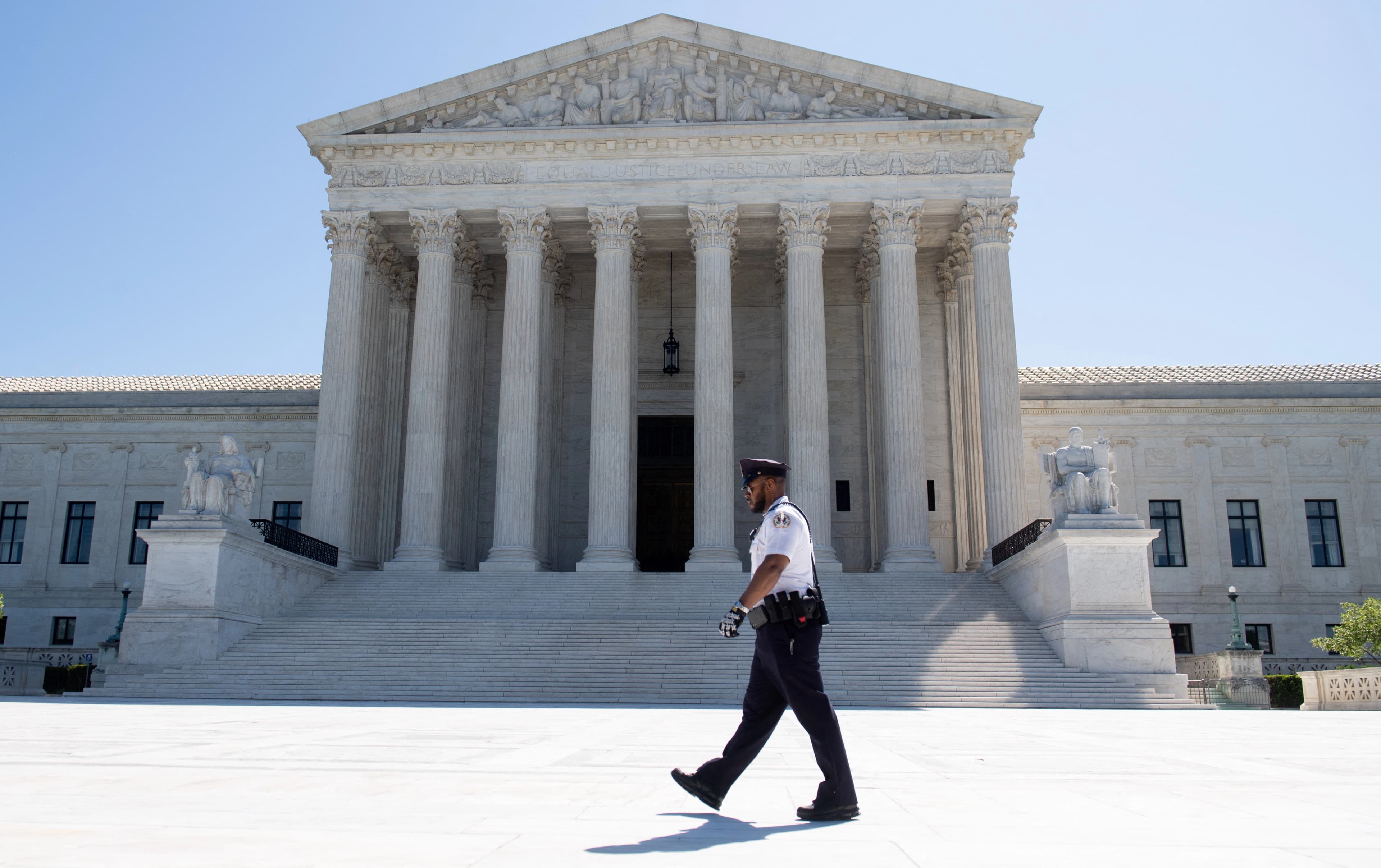 The US Supreme Court in Washington, DC, on May 4, 2020. Photo: AFP