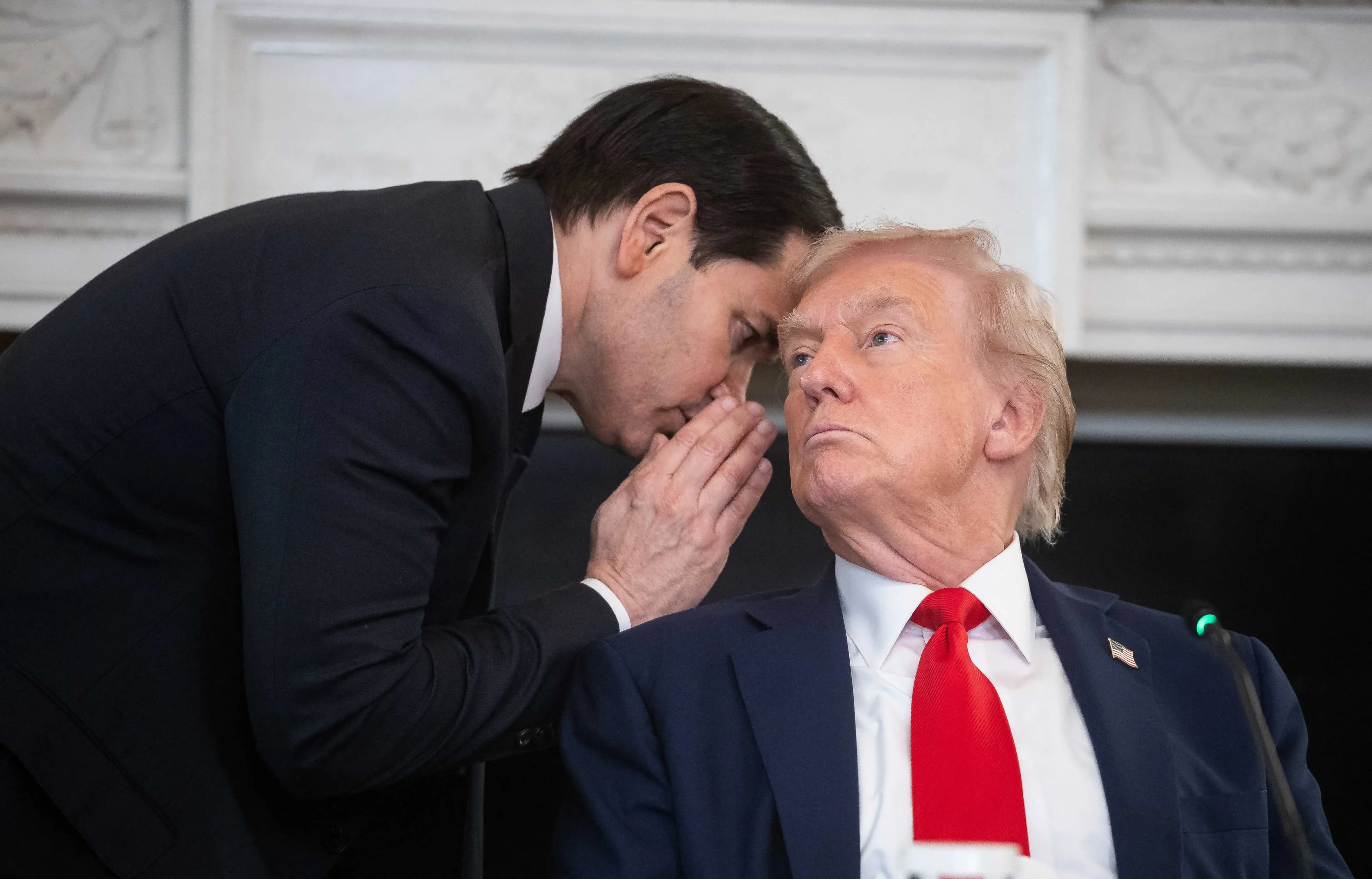 Marco Rubio ile Donald Trump bir arada