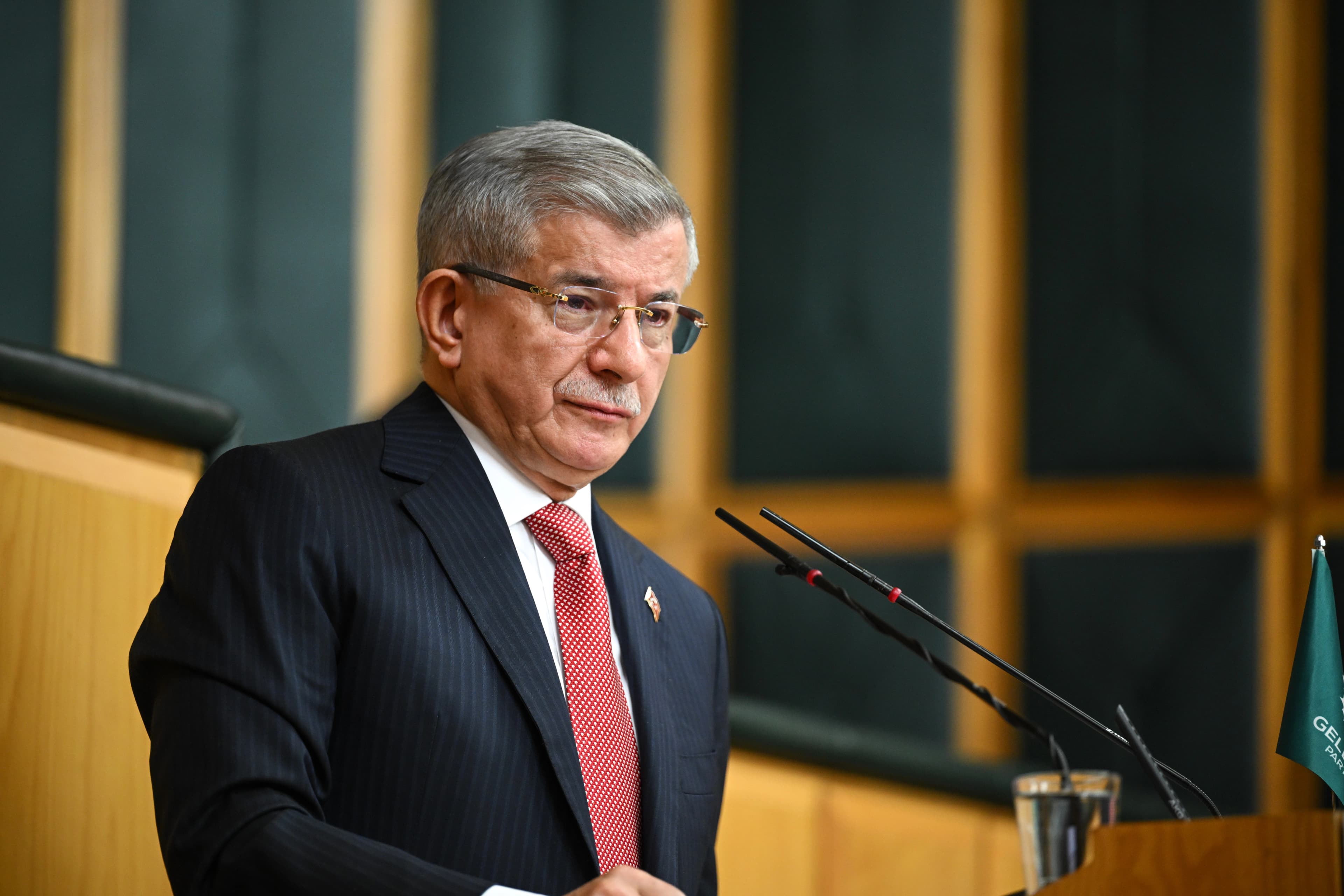 Gelecek Partisi Genel Başkanı Ahmet Davutoğlu