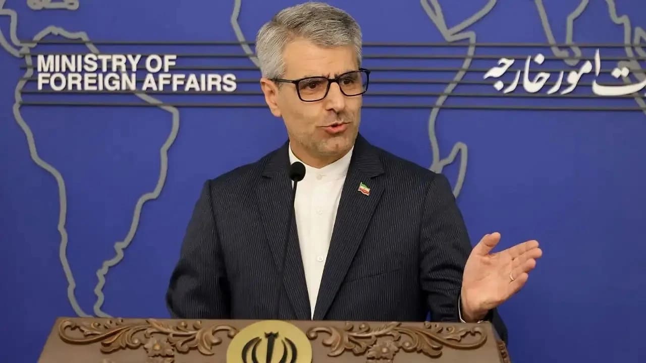 Iranian Foreign Ministry spokesperson Esmaeil Baghaei. File Photo: AFP