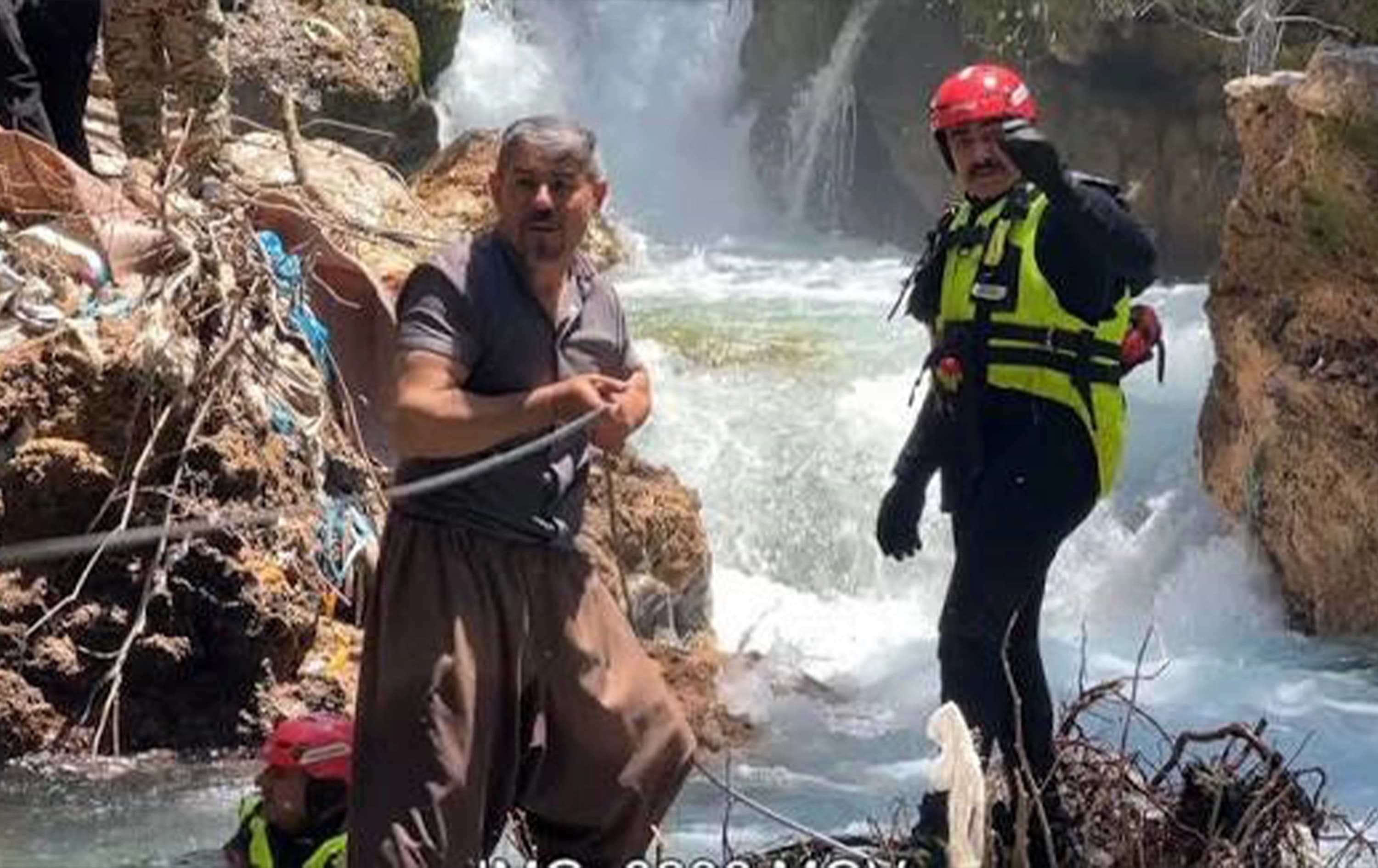 جهود أهالي حلبجة في البحث عن الطفلة رقية \ أرشيفية