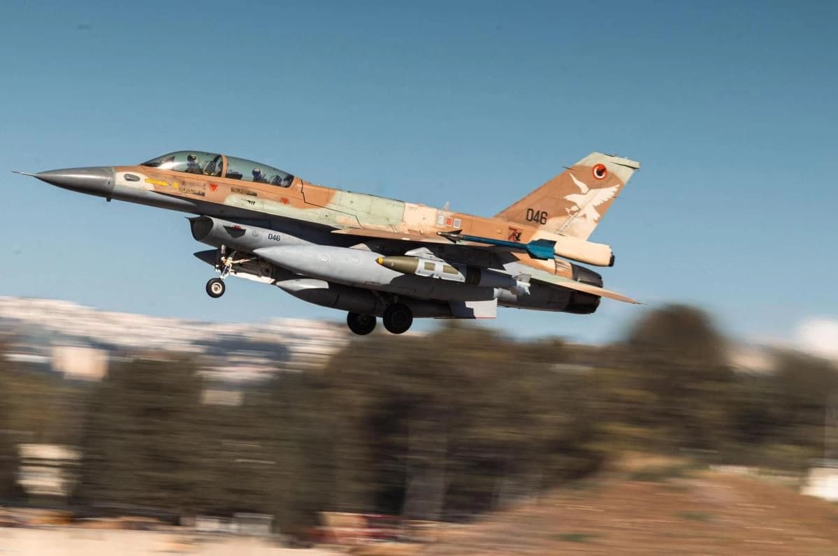 مقاتلة إسرائيلية أثناء التحليق- Israeli Air Force