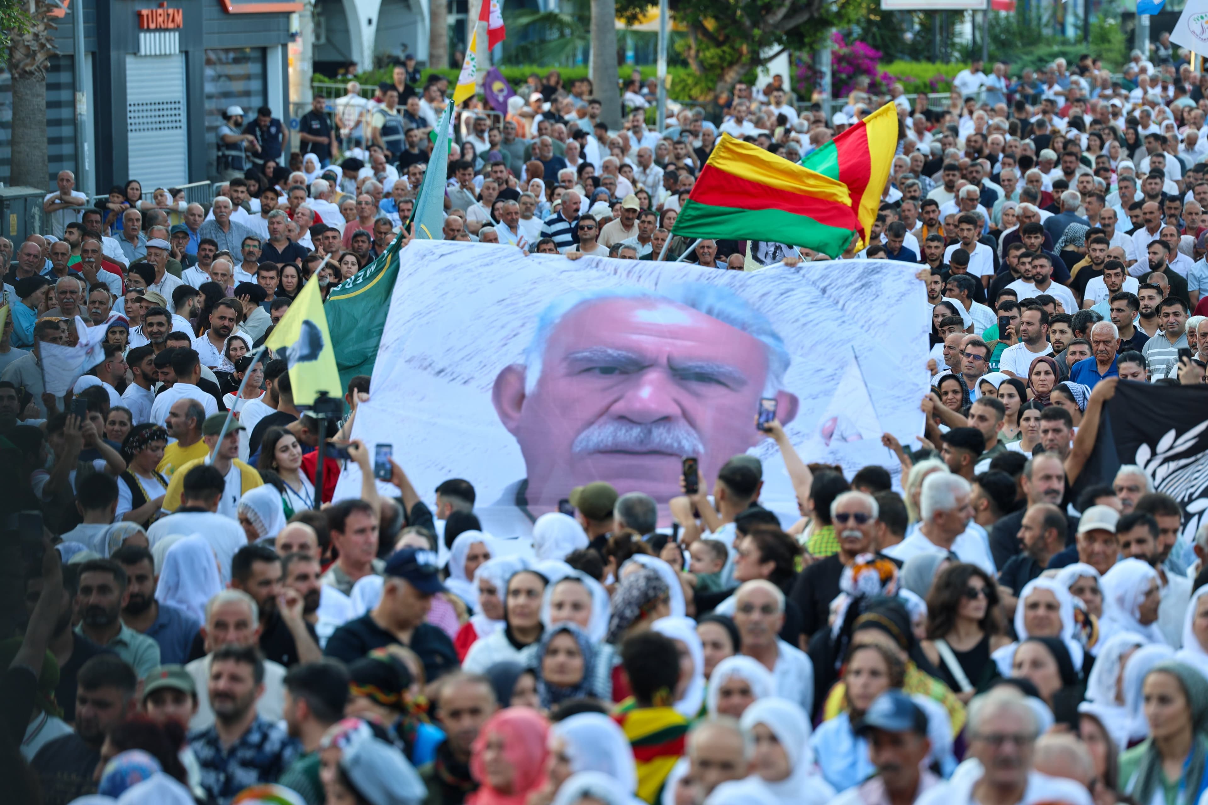 Mîtînga li Mêrsînê / Wêne: DEM Partî