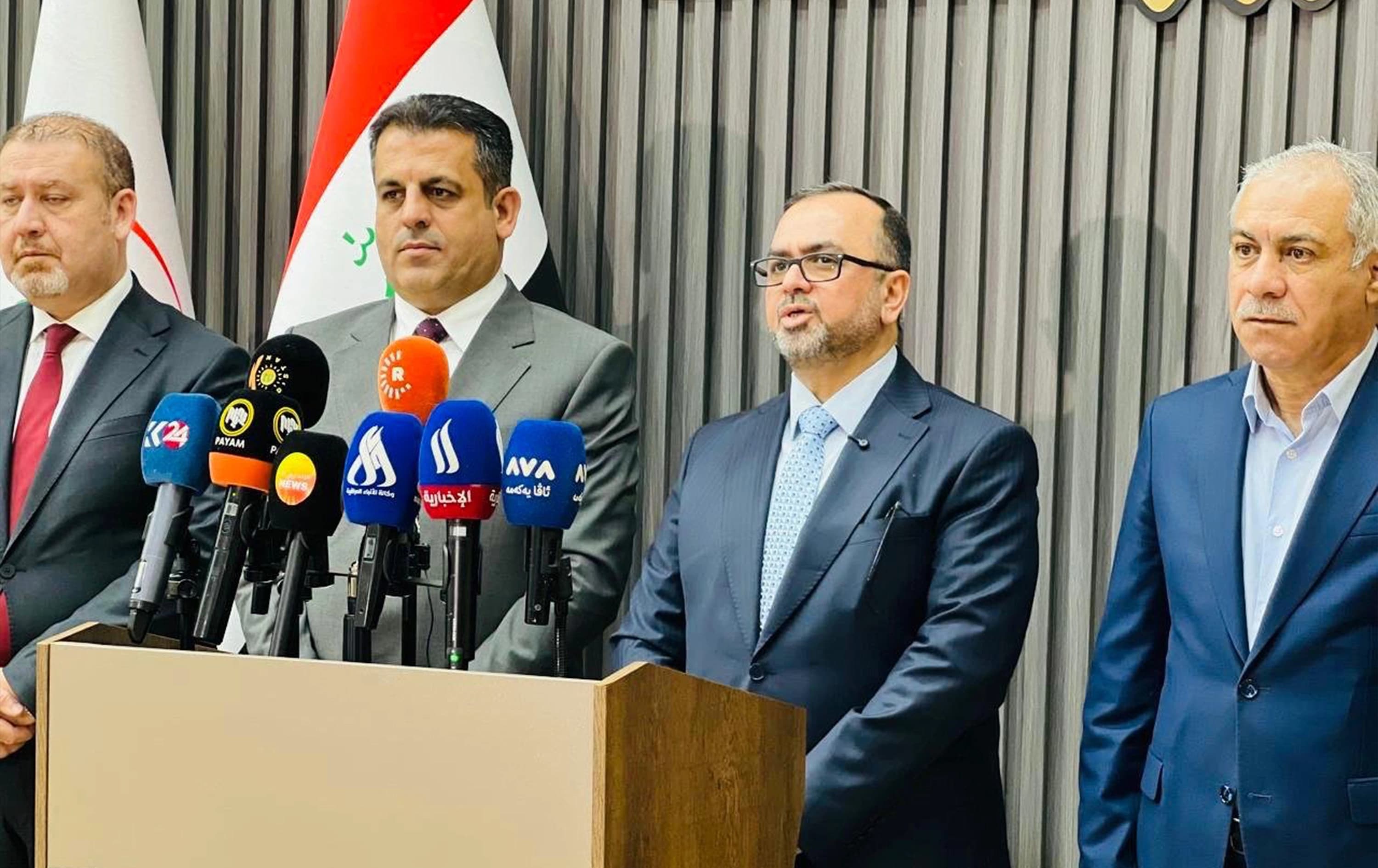 مؤتمر صحفي لوزير الصحة الاتحادي ووزير إقليم كوردستان