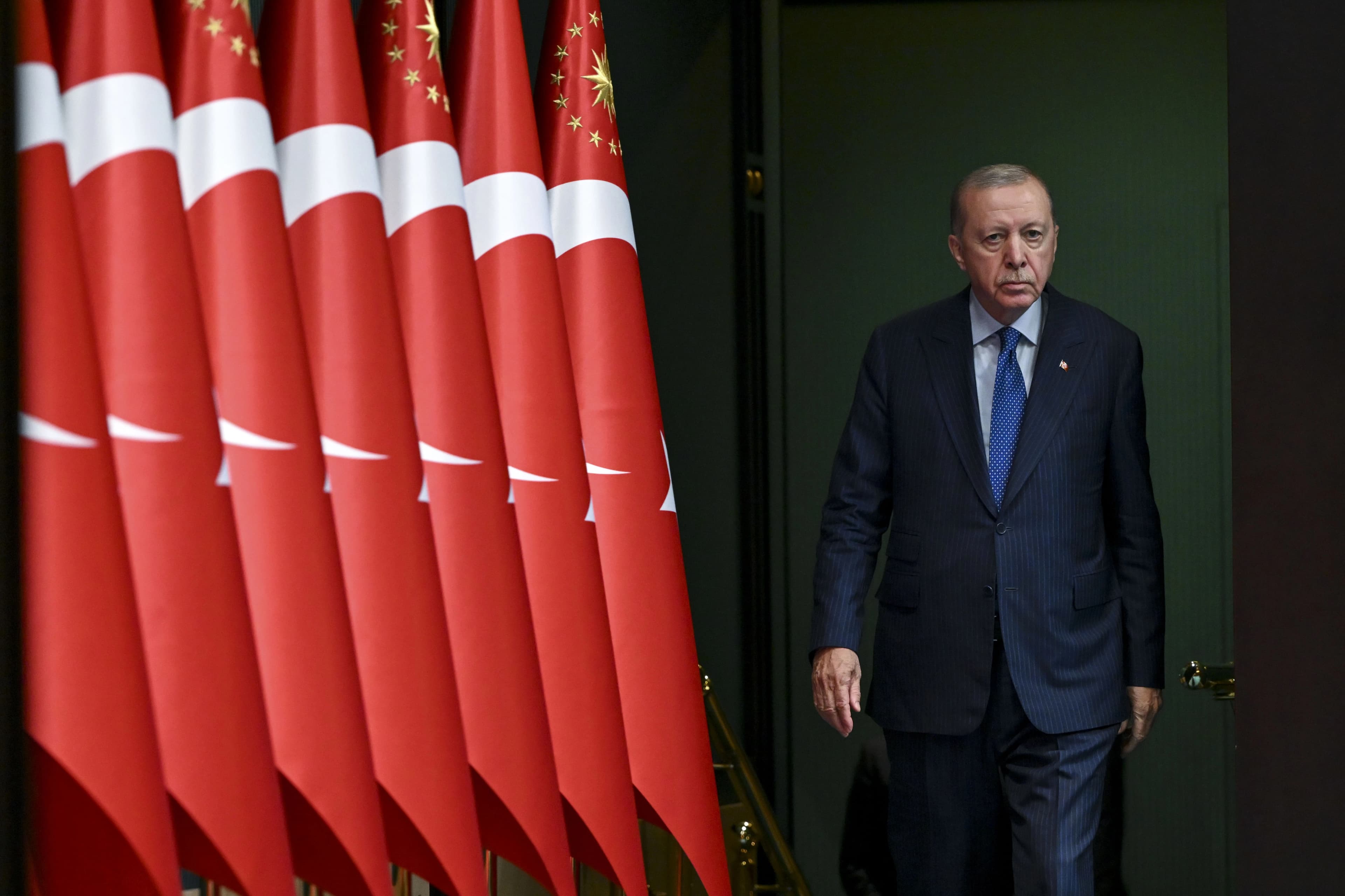 Erdoğan, kabine toplantısının ardından açıklama yaptı. / Foto: AA