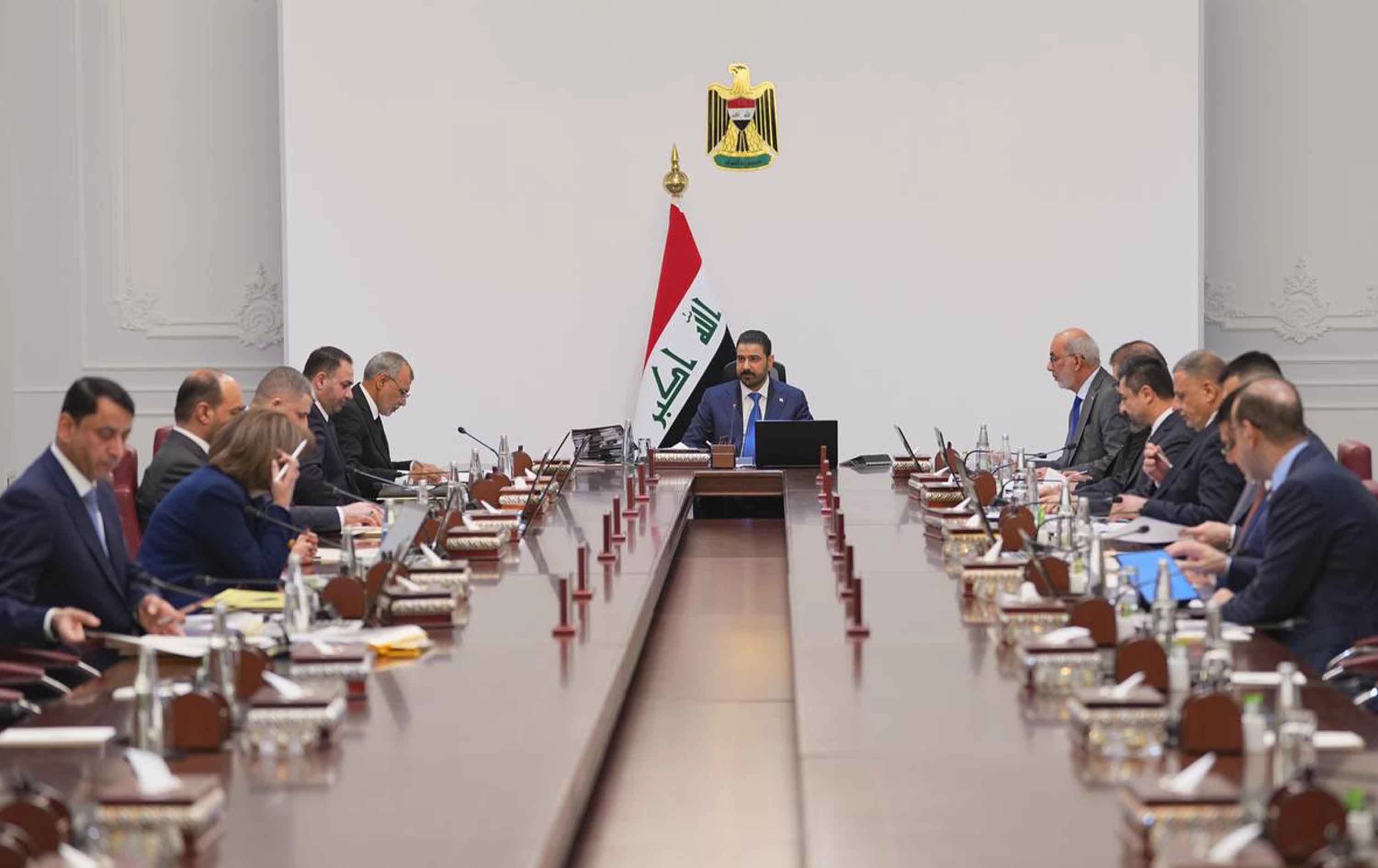 جلسة مجلس الوزراء العراقي