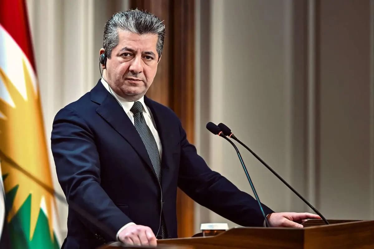 Kurdistan Region Prime Minister Masrour Barzani. File photo: KRG