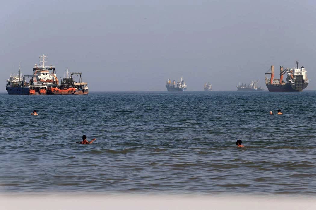 The Strait of Hormuz. File photo: Fars News Agency