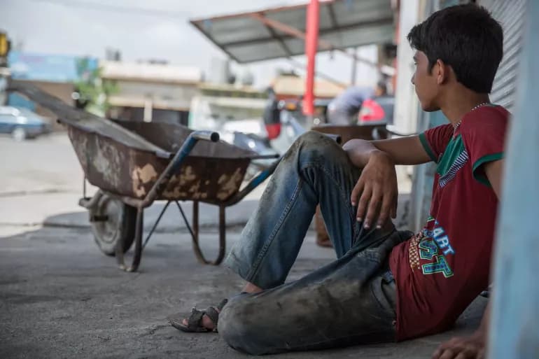 Zarokekî karker / Wêne: UNICEF