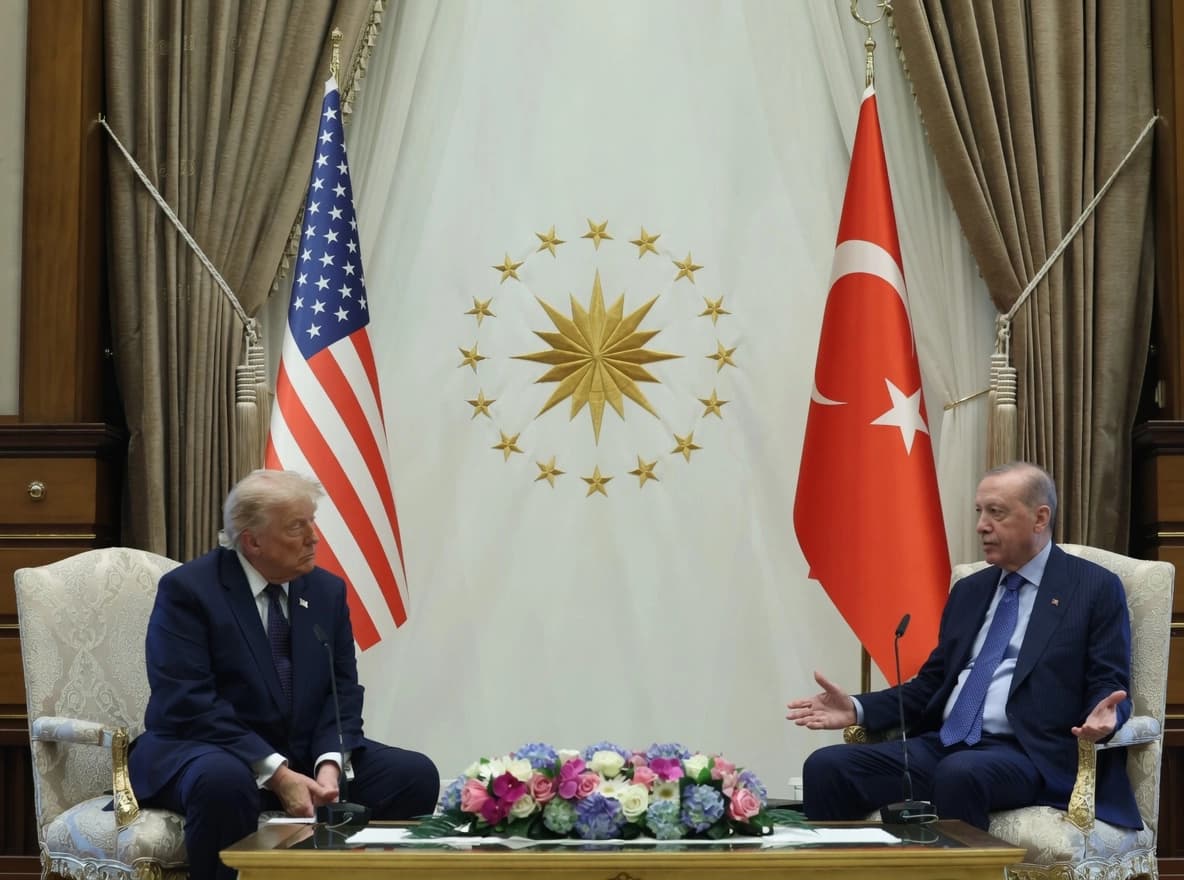 ABD Başkanı Donald Trump ve Türkiye Cumhurbaşkanı Recep Tayyip Erdoğan