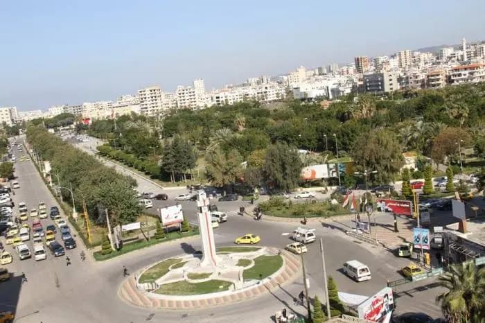 Kamışlo şehir merkezinden bir görüntü. / Arşiv