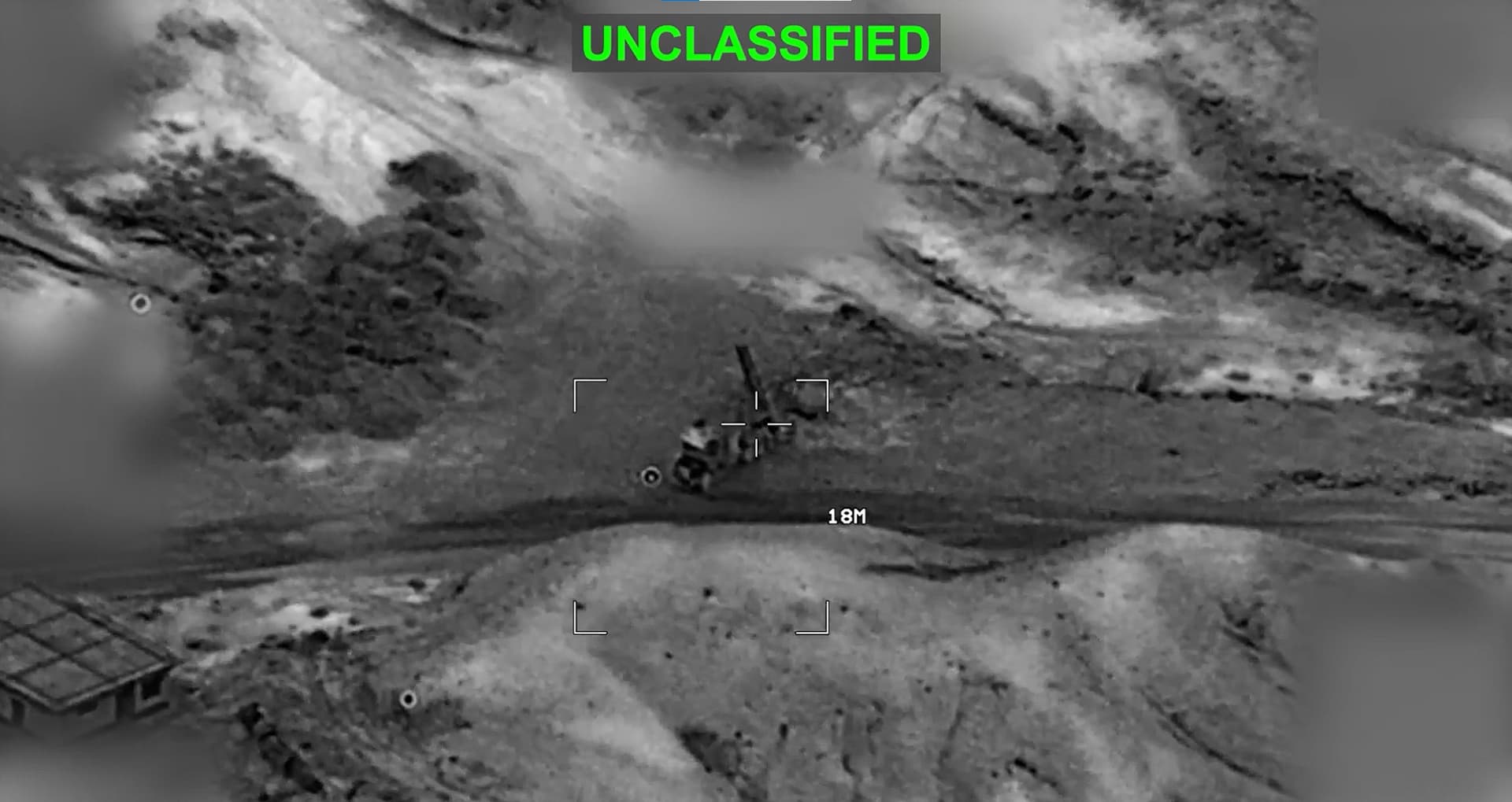 Aerial footage of latest US strikes in Iran. Photo: CENTCOM
