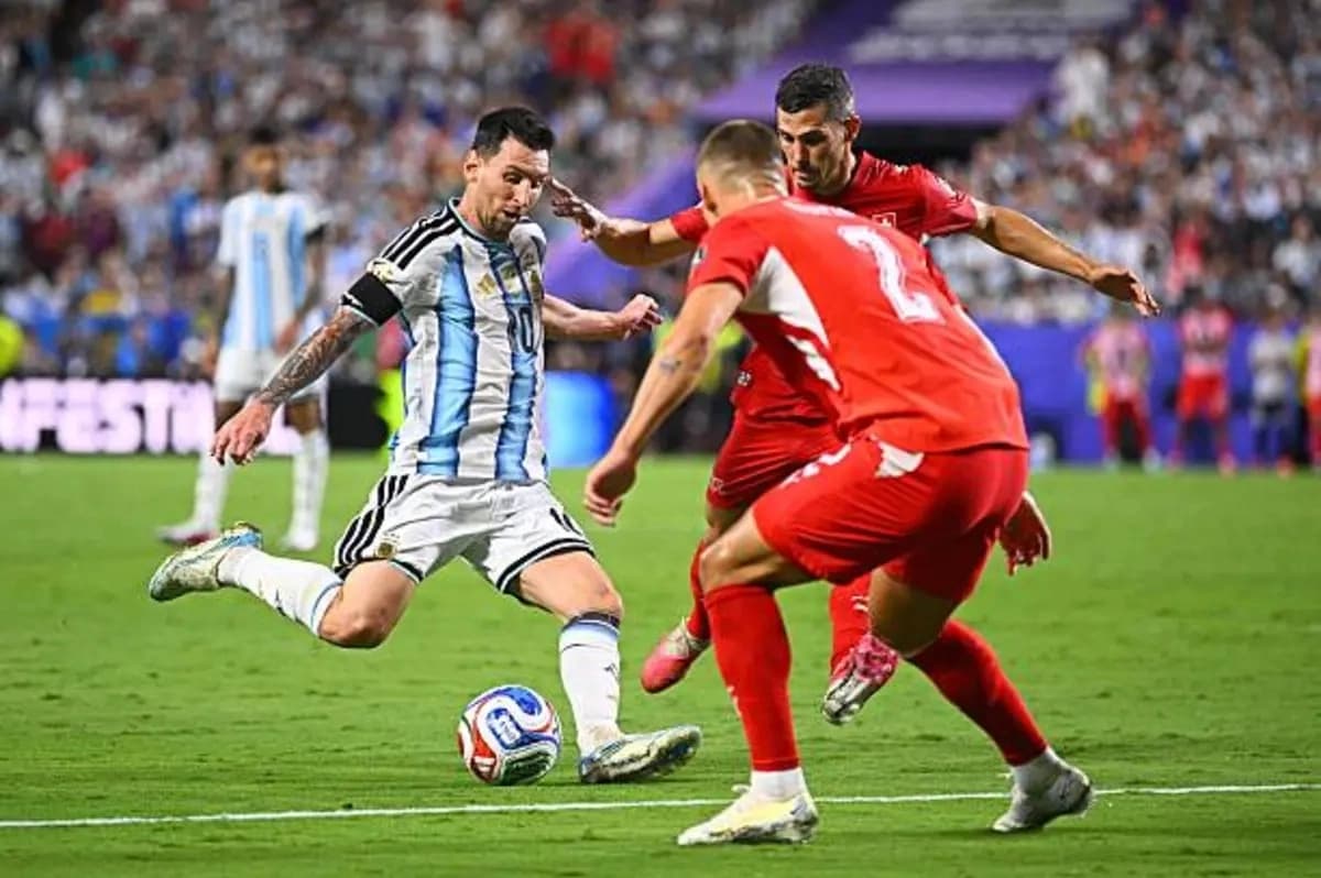 مبارة الارجنتين وسويسرا\ مونديال 2026