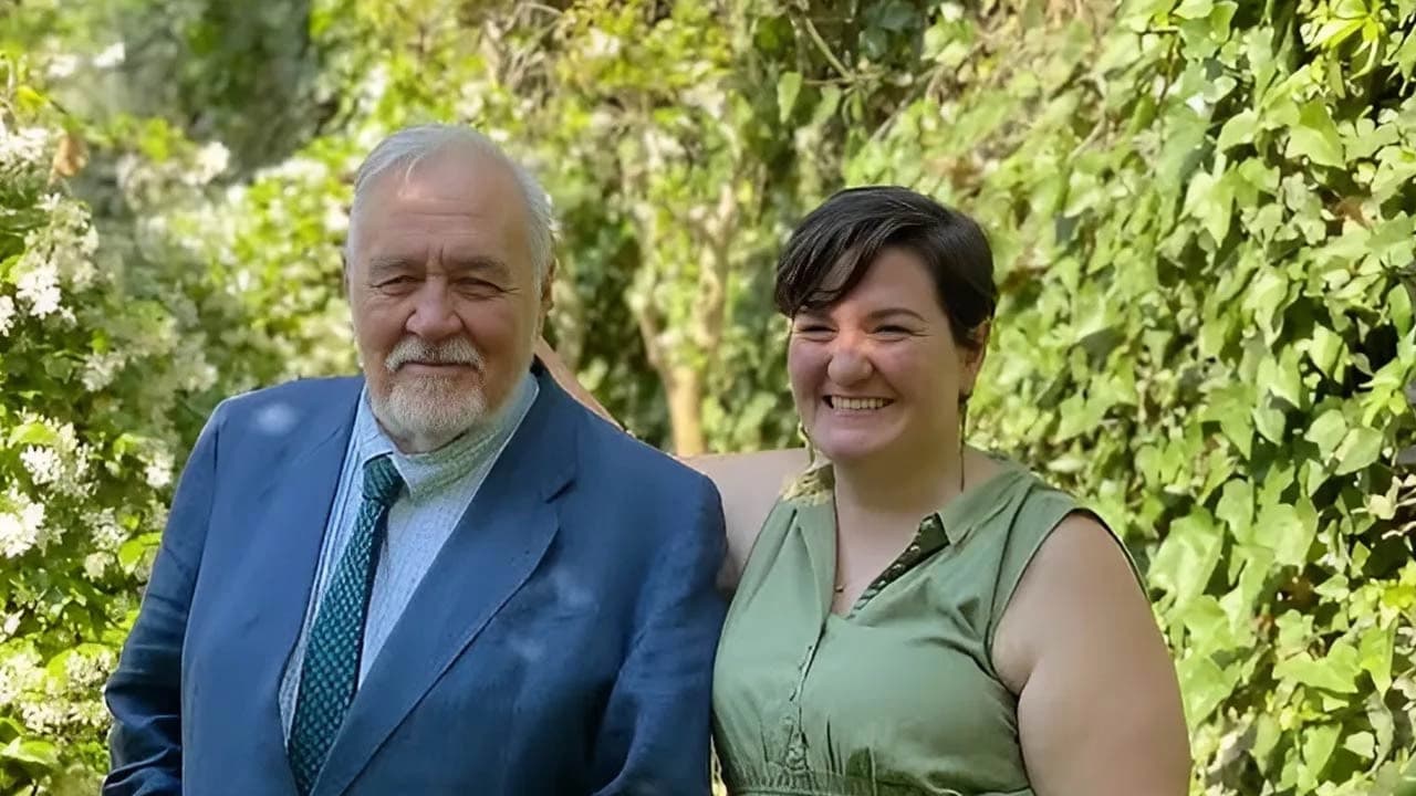 İlber Ortaylı ve kızı Tuna Ortaylı / Kaynak: Sosyal medya