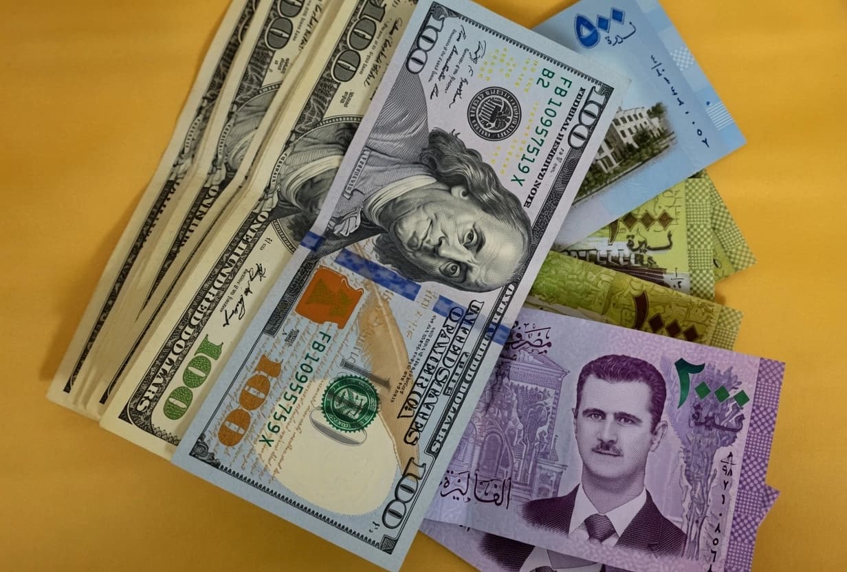 Dolar û lîreyê Sûrî / Wêne: Arşîv