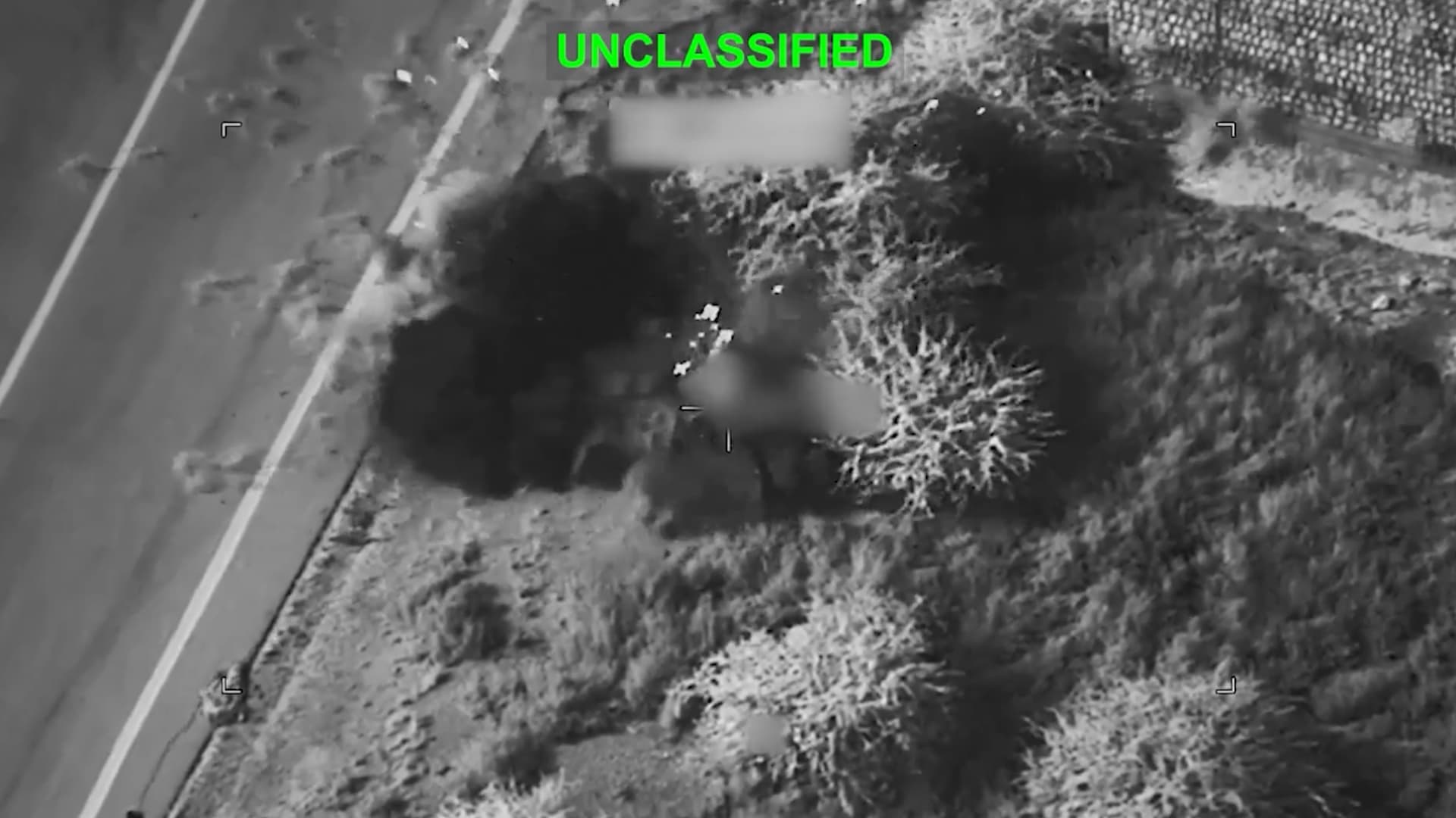 US strikes against Iranian military on July 15, 2026. Photo: Screengrab/CENTCOM