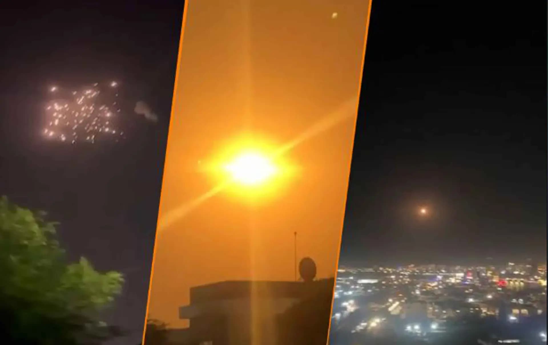 اسقاط هجوم بالمسيرات في سماء أربيل