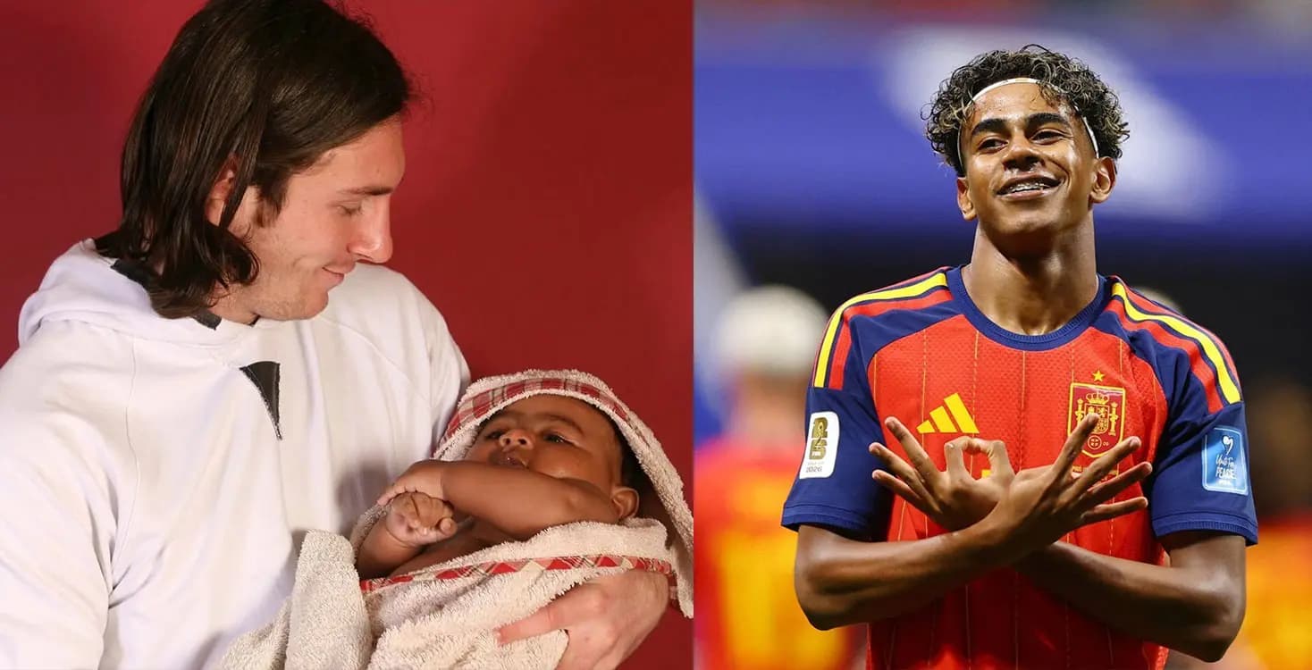 Messi û Yamalê pitik / Wêne: Joan Monfort, Arşîv