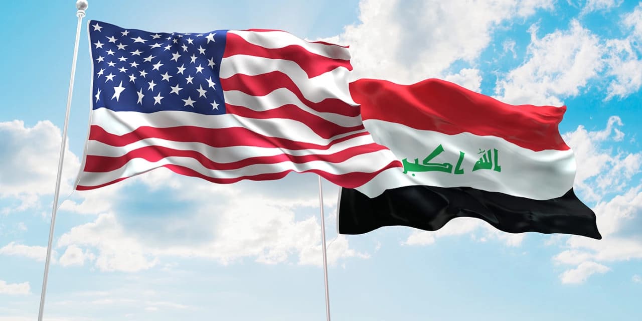 ئاڵای عێراق و ئەمریکا