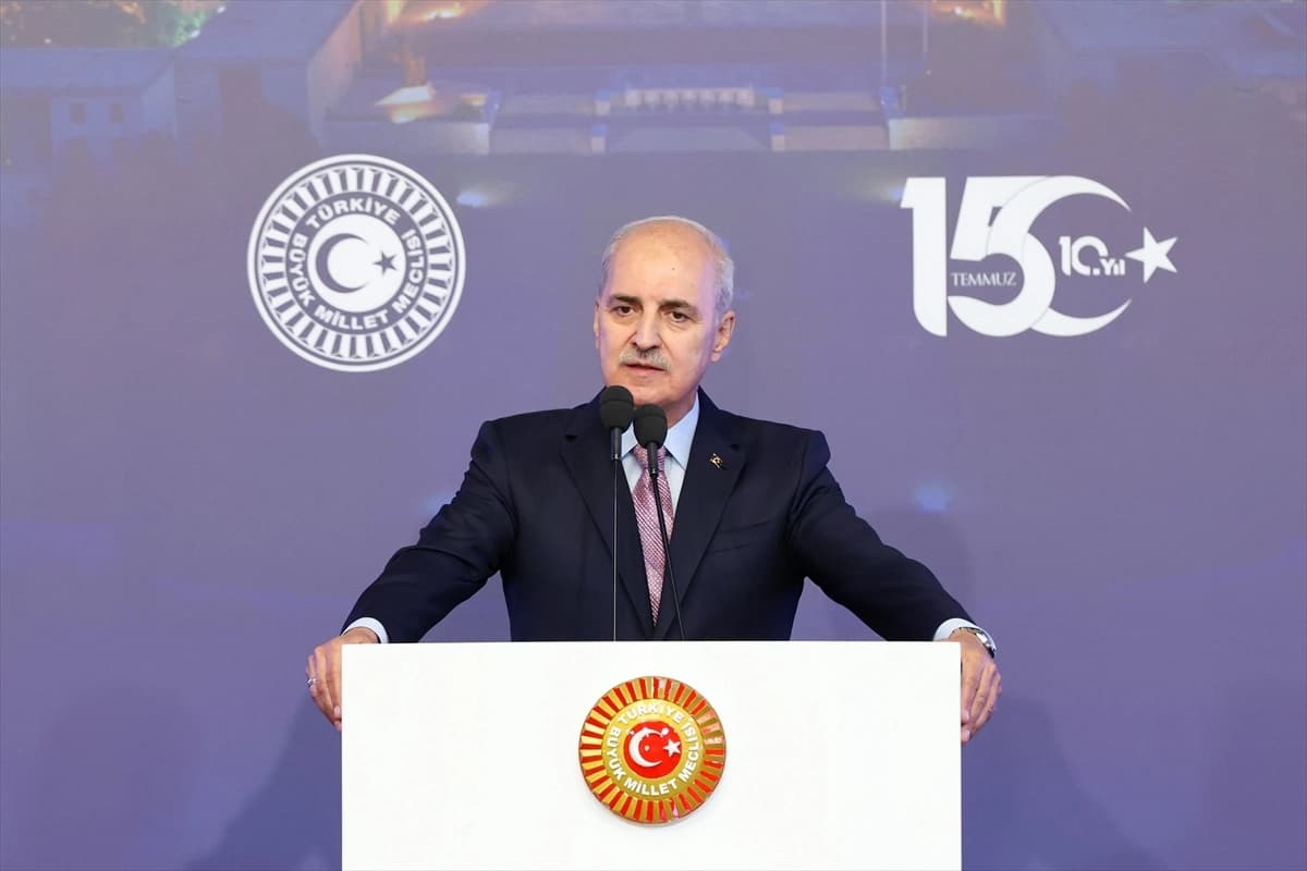 Türkiye Parlamentosu Başkanı Numan Kurtulmuş / Foto: AA
