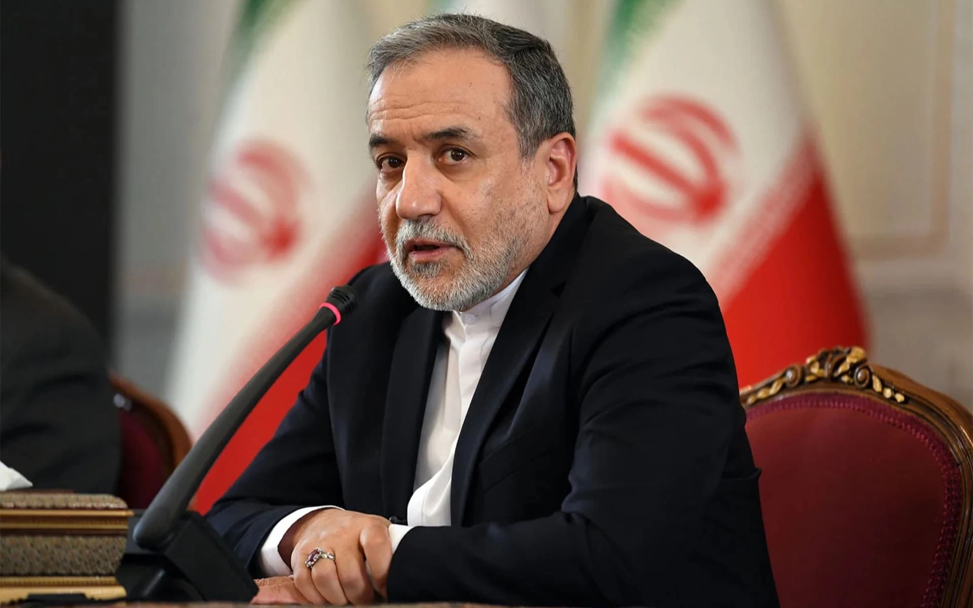 عەباس عێراقچی، وەزیری دەرەوەی ئێران. وێنە: Getty Images