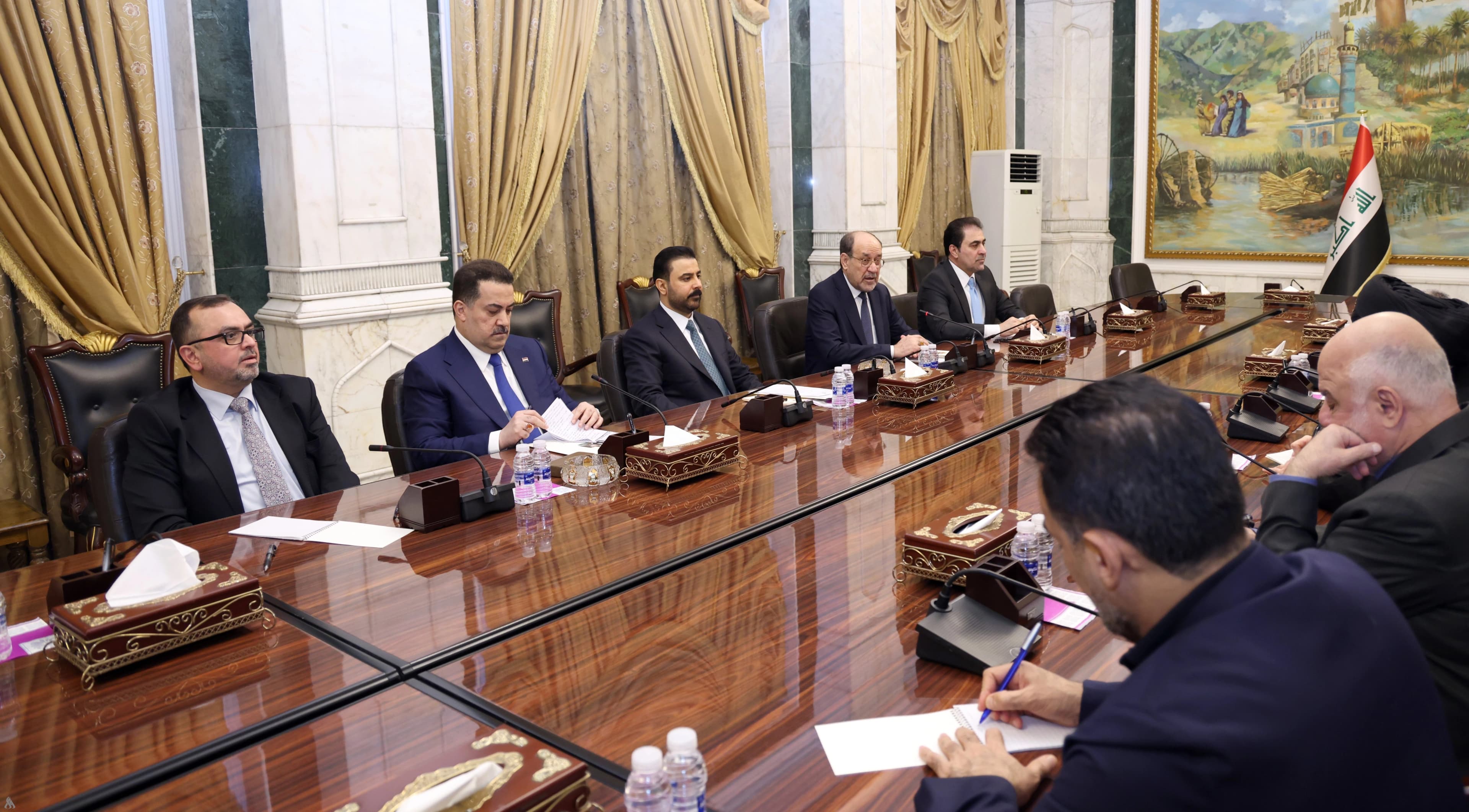Leaders of the Shiite Coordination Framework hold a regular meeting on July 20, 2026. Photo: Iraqi News Agency (INA)