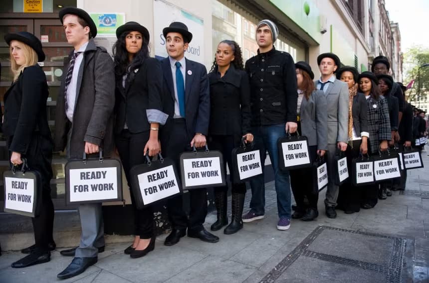 Muzîkjenên Brîtanyayî piştgiriyê didin ciwanên bêkar, London / Wêne: Getty Images-AFP-Arşîv