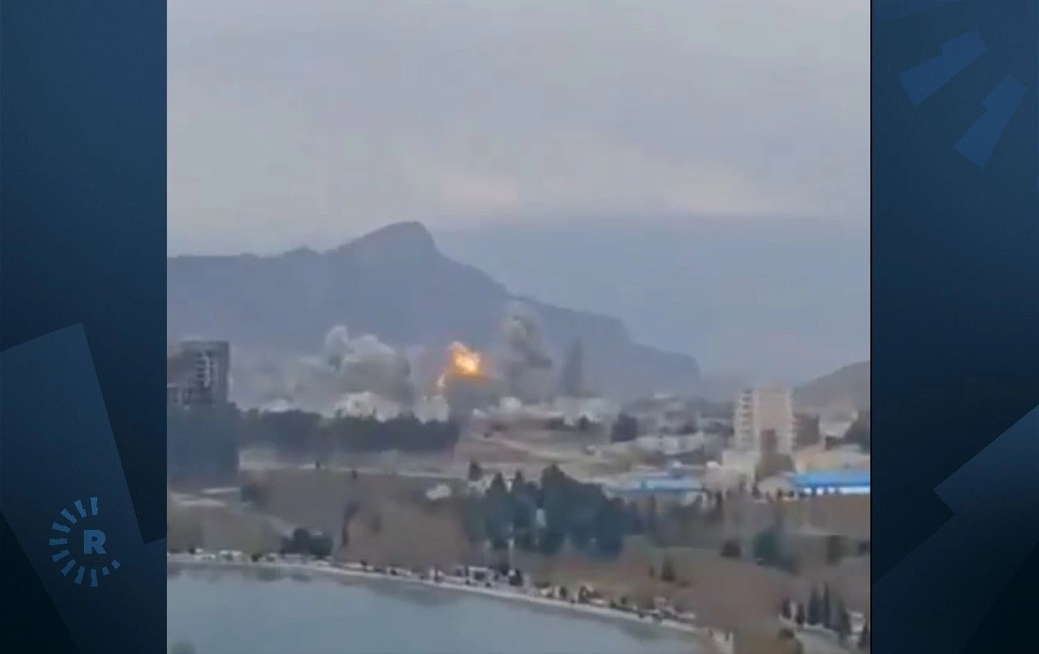 دیمەنی ساتی بۆردوومانی ناوچەیەکی رۆژهەڵاتی کوردستان. وێنە: ئەرشیڤ