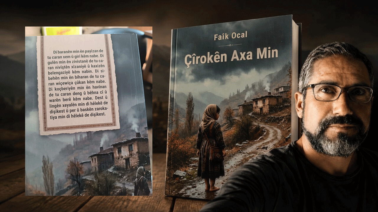Rûdaw Türkçe yazarı ve yazar Faik Öcal, yeni Kürtçe öykü kitabı "Çîrokên Axa Min (Toprağımın Öyküleri)" ile okurlarının karşısına çıktı