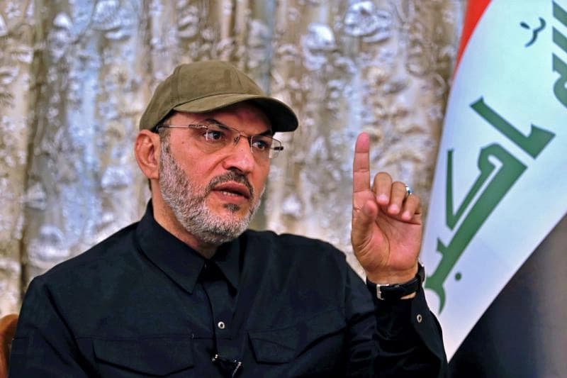 Abu Alaa al-Walae, commander of the Iraqi Kataib Sayyid al-Shuhada armed group. Photo: File/AP