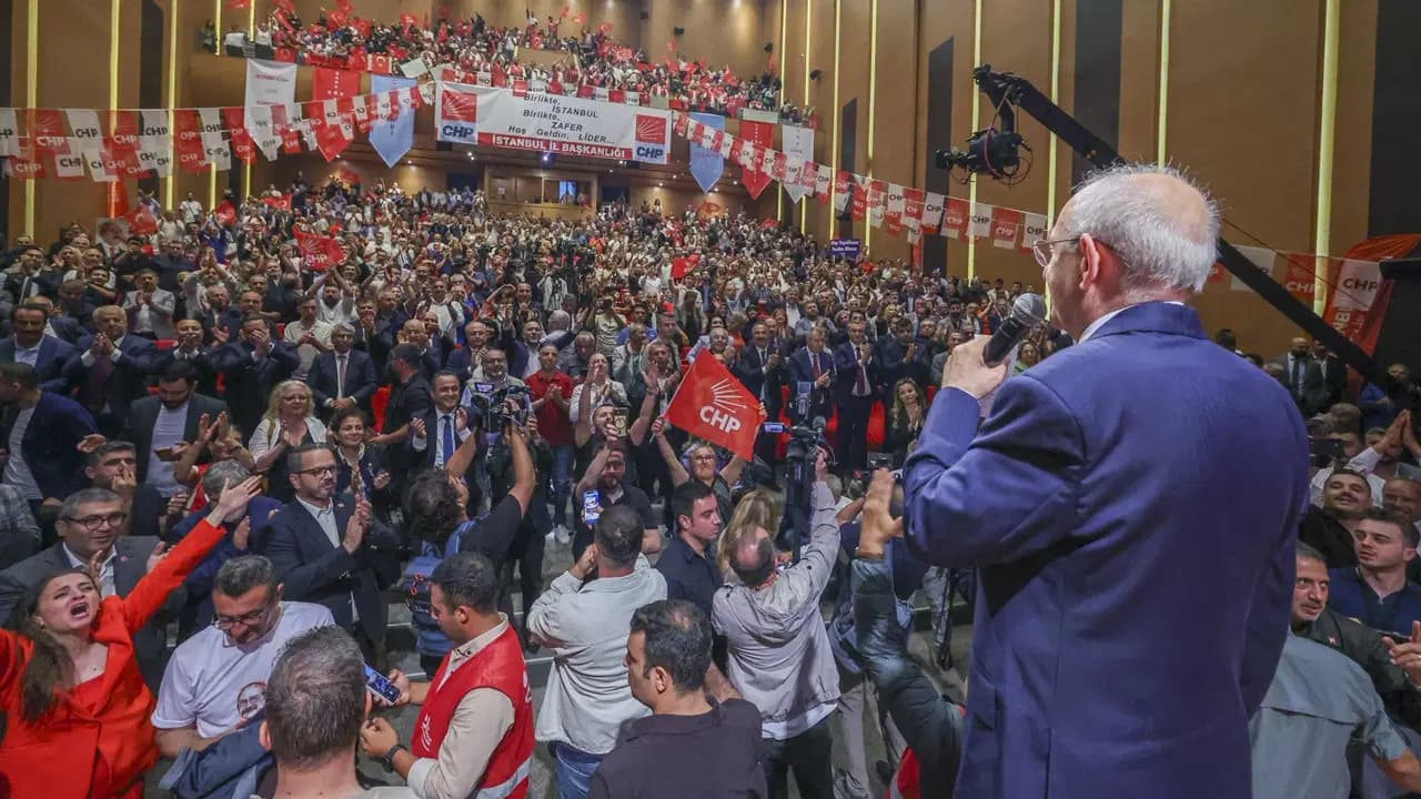 CHP'nim üye katılım etkinliğinden bir kare: / Foto: Sosyal medya