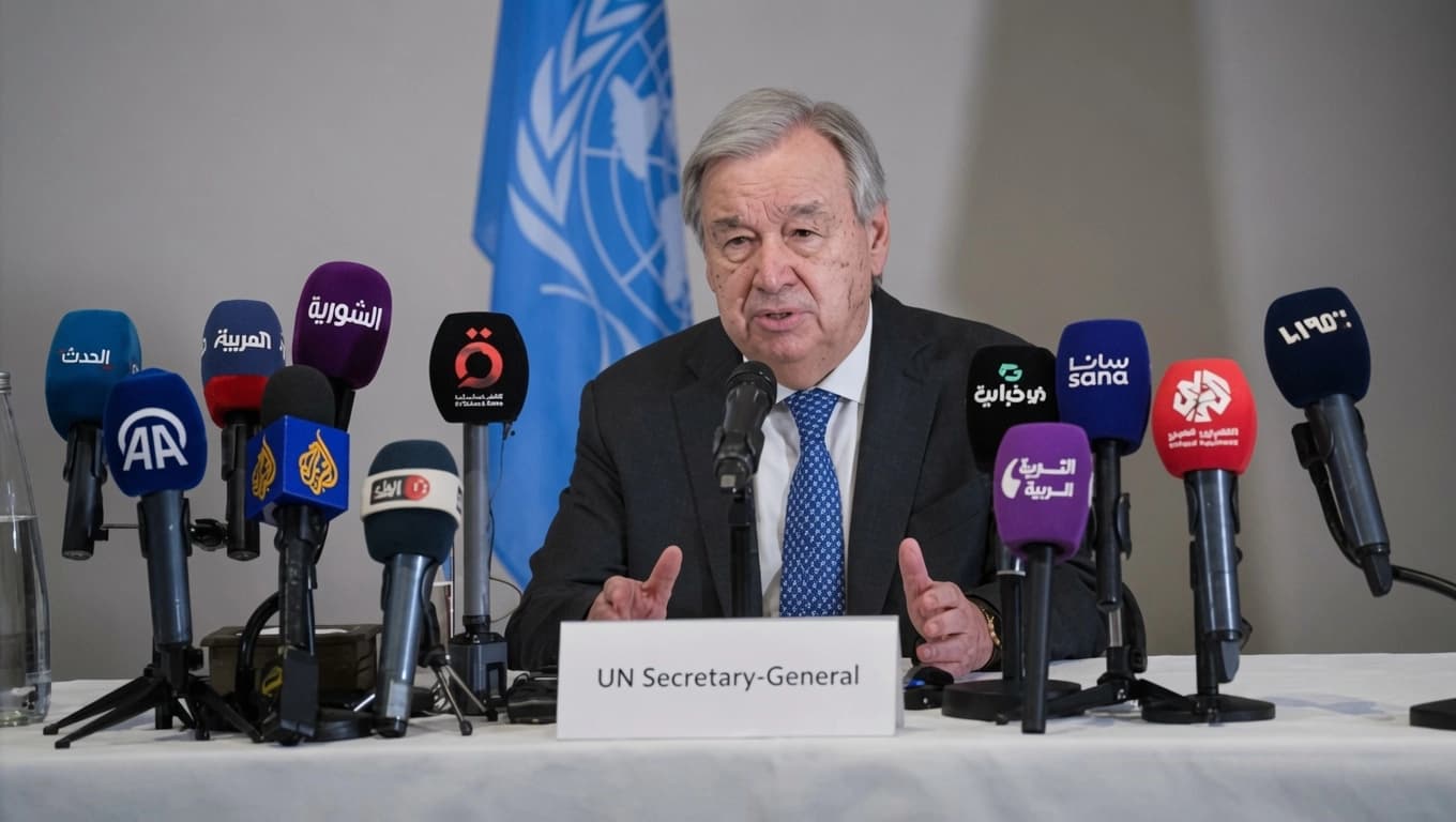 Birleşmiş Milletler (BM) Genel Sekreteri Antonio Guterres