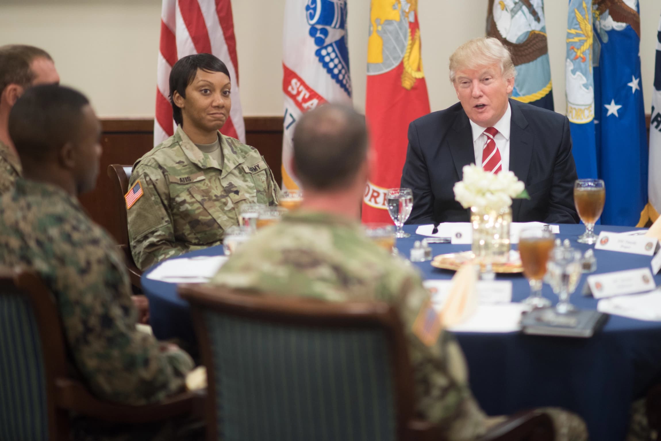 Civîneke Trump û CENTCOMê / Wêne: Arşîv-CENTCOM