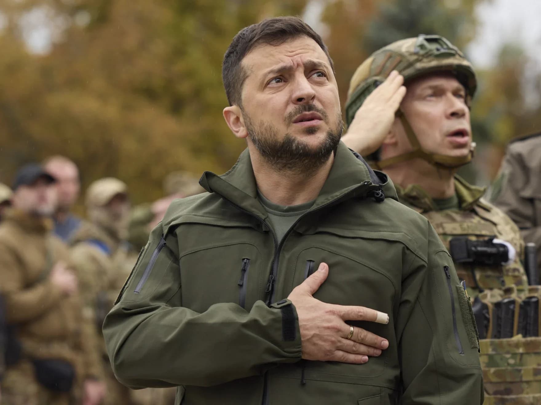 Volodymyr Zelenskyy / Wêne: Ukrainian Presidential Press Office via AP