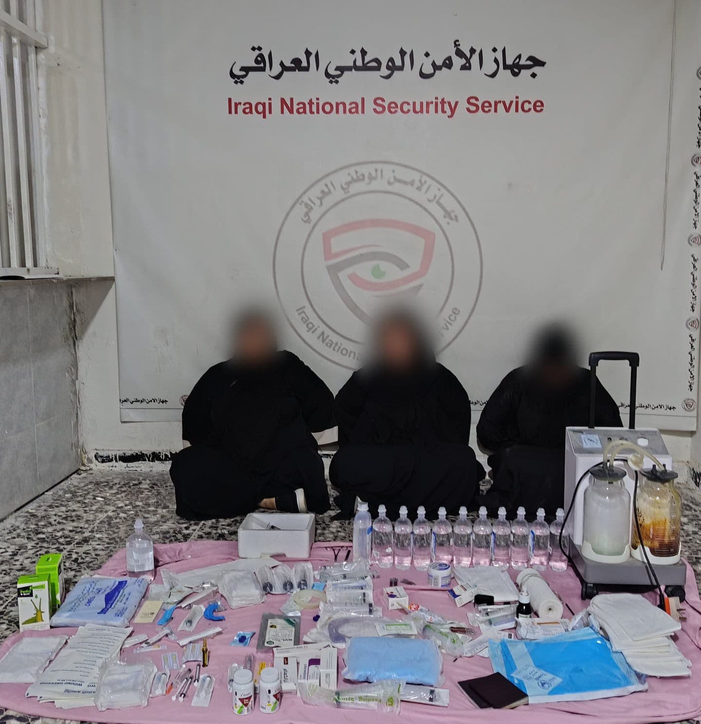 ئەو سێ ژنە تۆمەتبارەی کە دەستگیرکراون