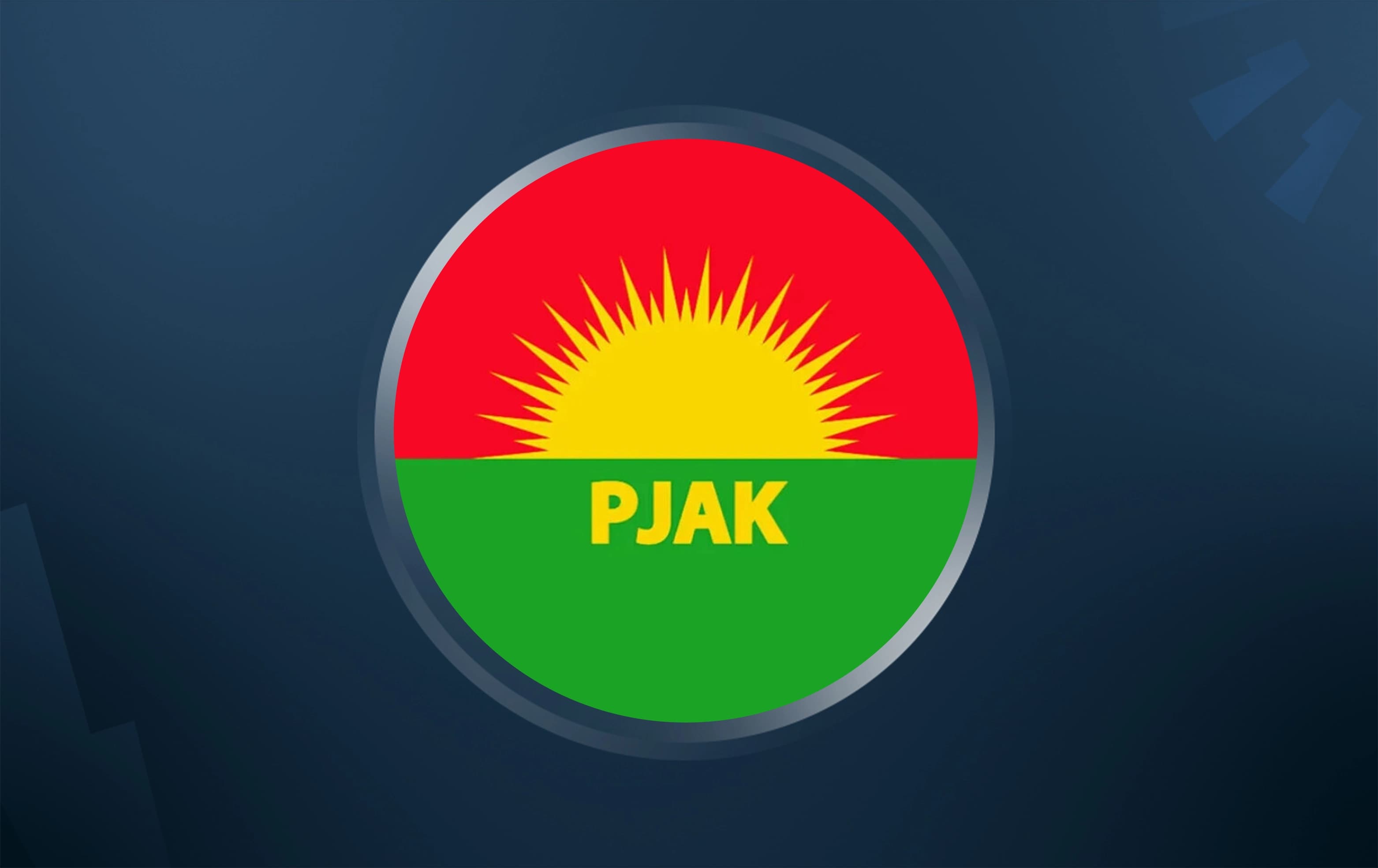 The Kurdistan Free Life Party(PJAK) flag. Graphic/ Rudaw.