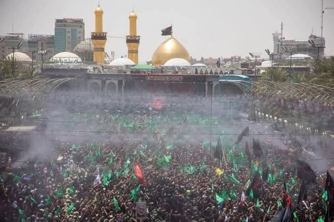 زیارەتکارانی شیعە لە کەربەلا. وێنە: ئەرشیڤ