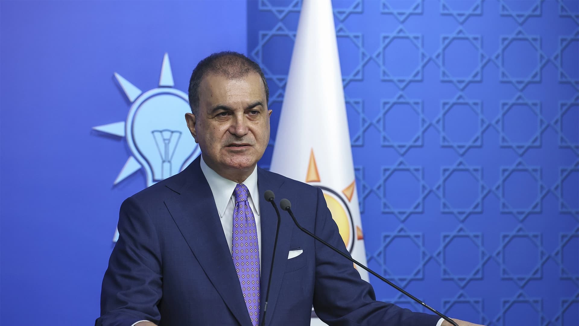 Berdevkê AK Partiyê Omer Çelîk / Wêne: AA