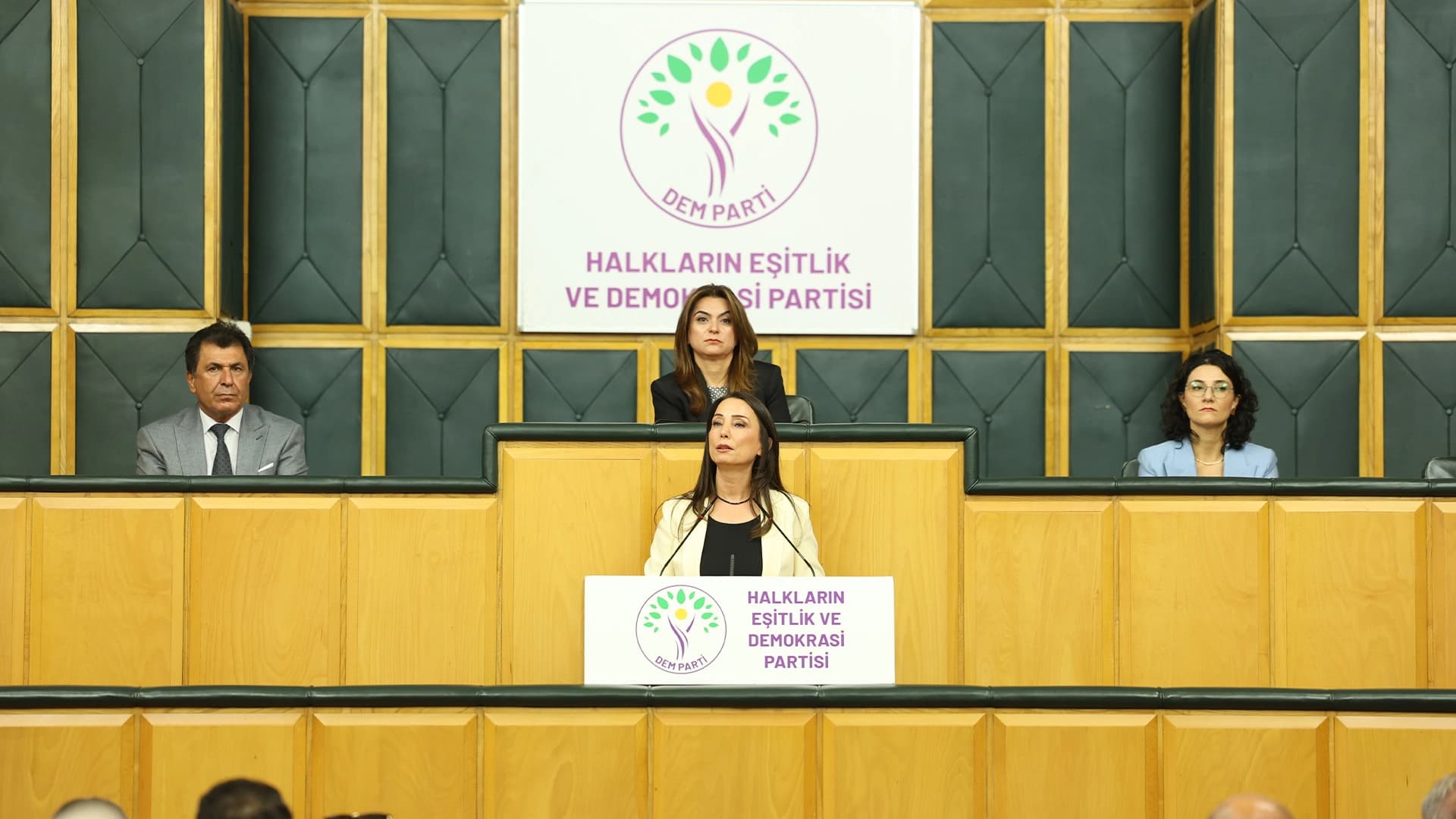 Hevseroka Giştî ya DEM Partiyê Tulay Hatîmogullari / Wêne: DEM Partî